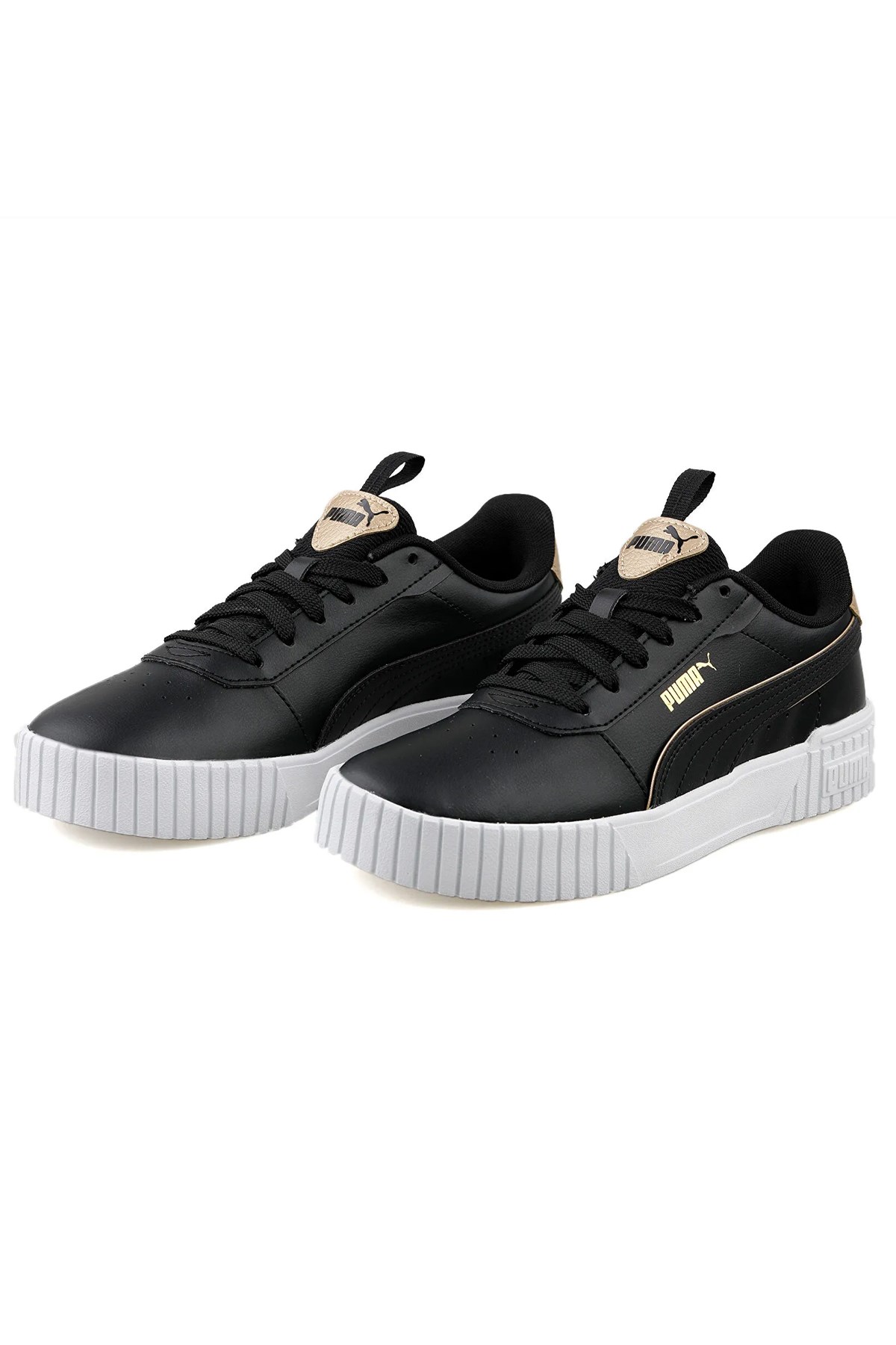 Puma Carina 2.0 Pop Up Metallics Kadın Spor Ayakkabı 39321401 Siyah