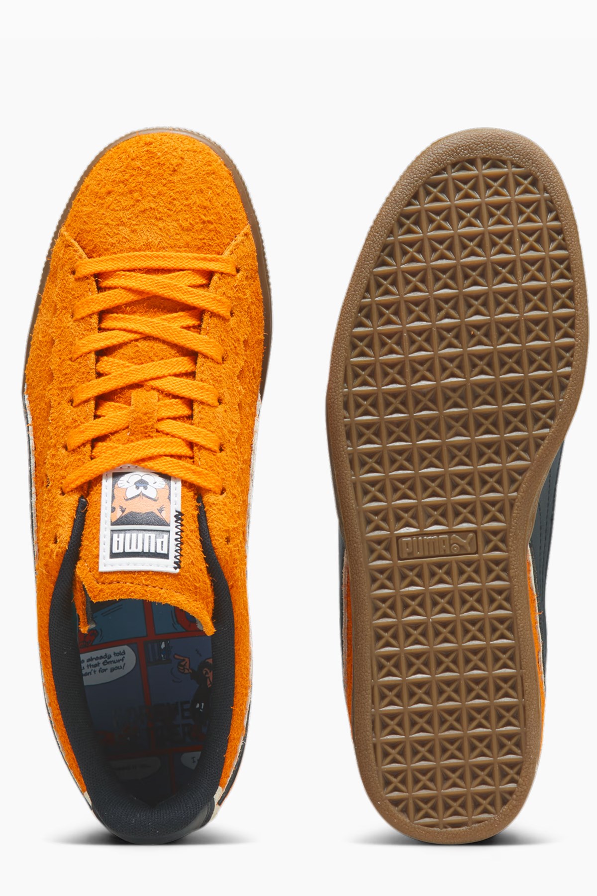 Puma Suede The Smurfs Pumpkin Erkek Spor Ayakkabı 39353401 Turuncu
