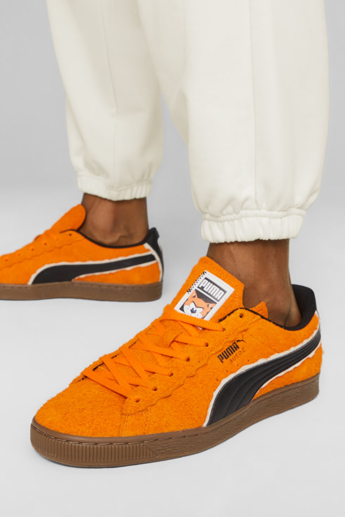 Puma Suede The Smurfs Pumpkin Erkek Spor Ayakkabı 39353401 Turuncu