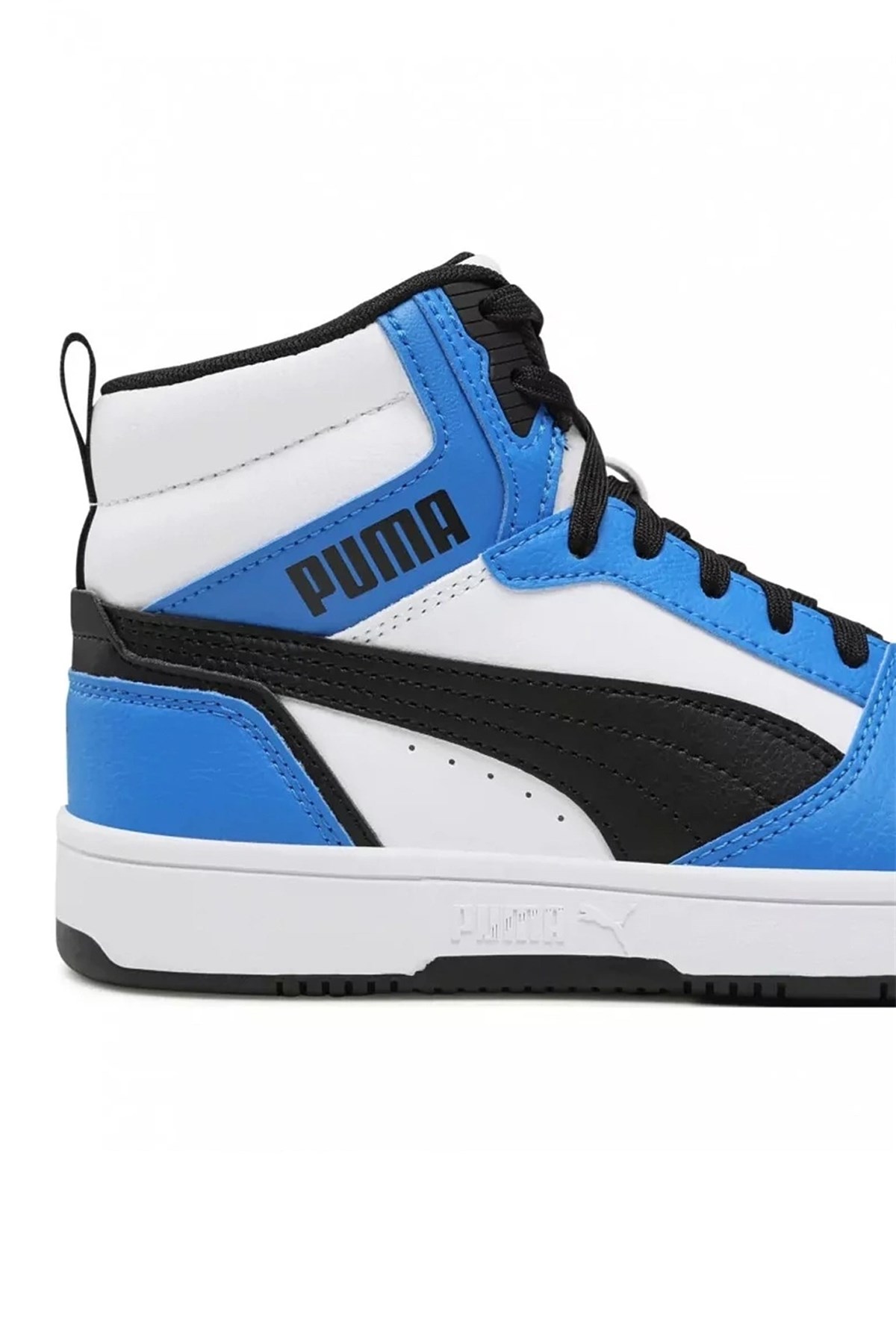 Puma Rebound V6 Mid Çocuk Spor Ayakkabı 39383106 Beyaz