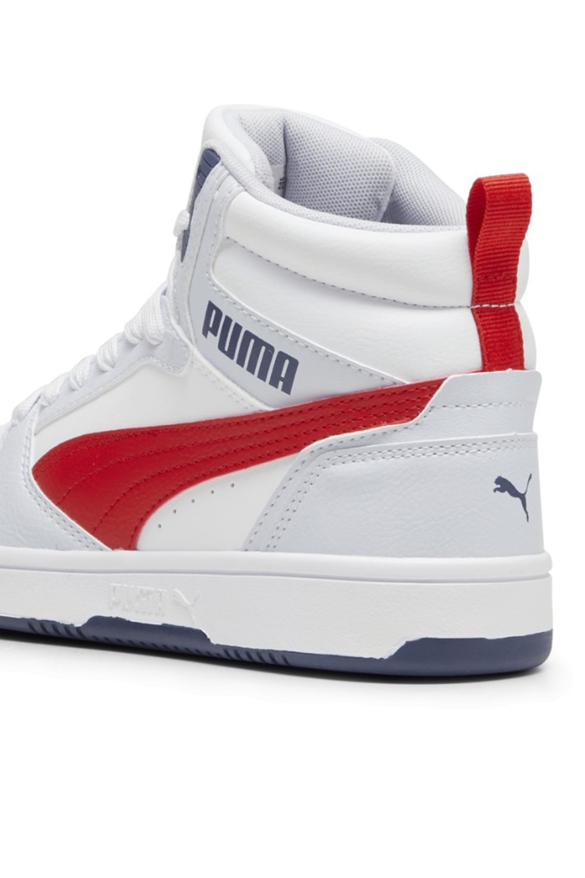 Puma Rebound V6 Mid Kadın Spor Ayakkabı 39383109 Gri
