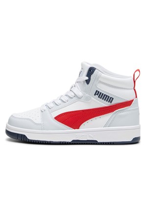 Puma Rebound V6 Mid Kadın Spor Ayakkabı 39383109 Gri