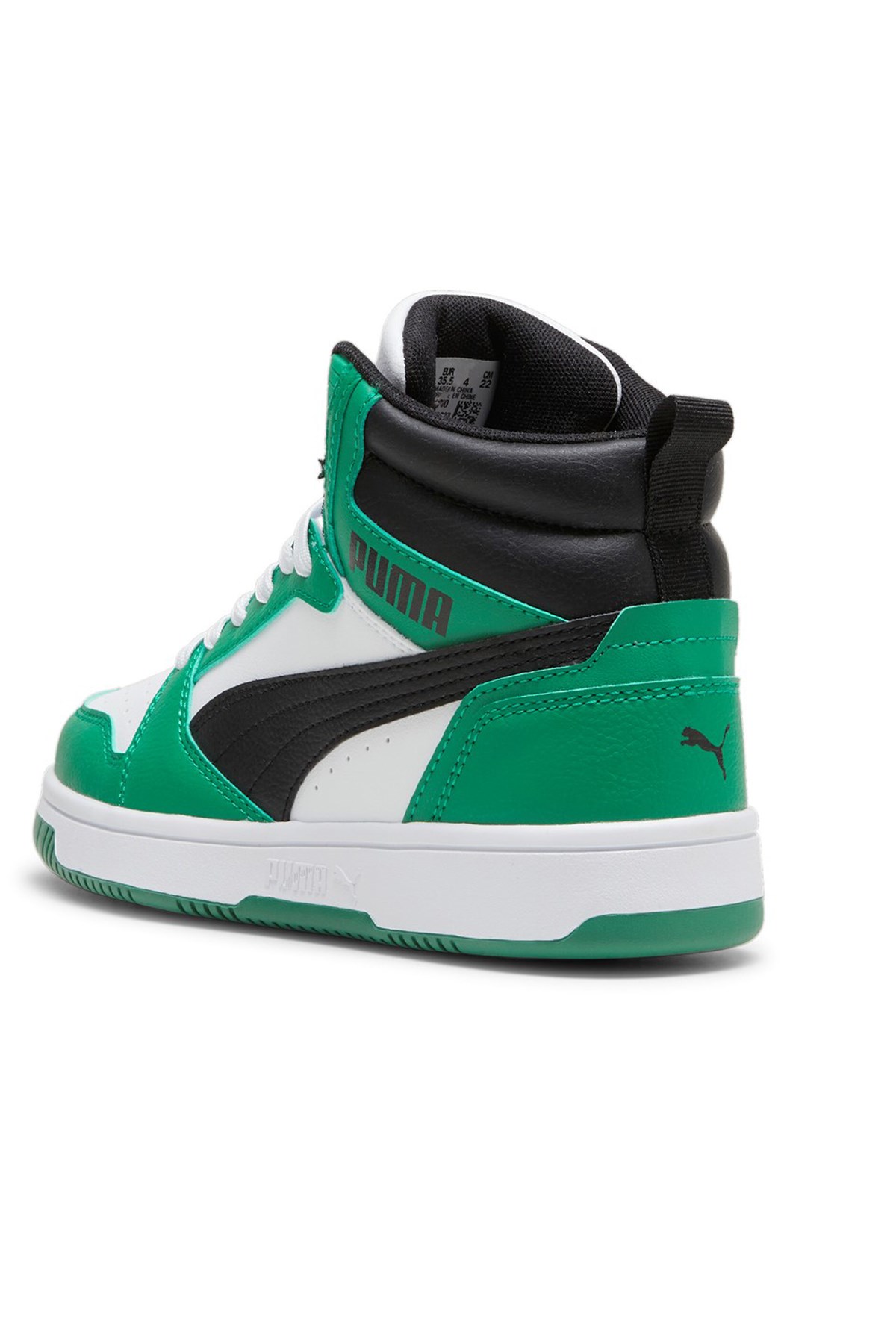 Puma Rebound V6 Mid Çocuk Spor Ayakkabı 39383110 Beyaz