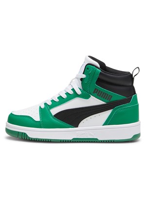 Puma Rebound V6 Mid Çocuk Spor Ayakkabı 39383110 Beyaz