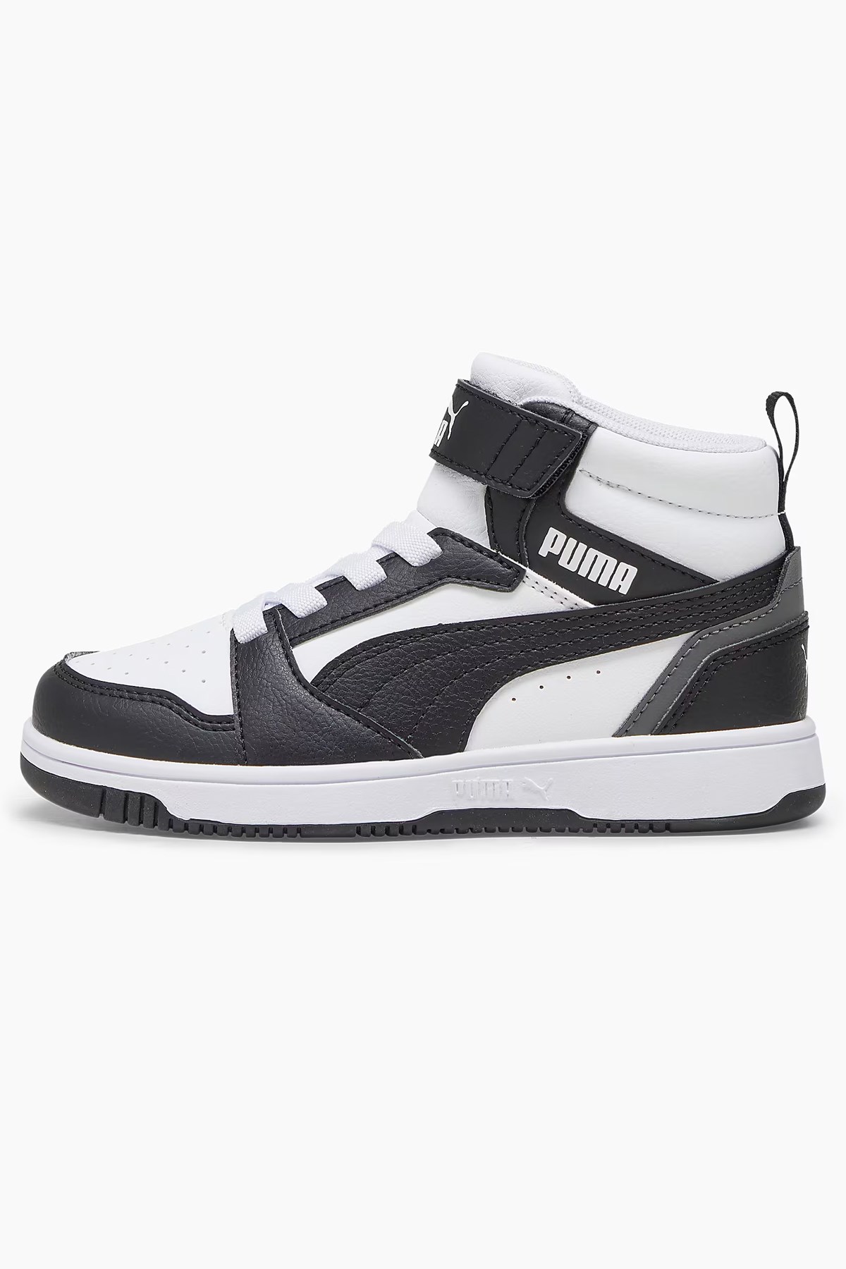Puma Rebound V6 Mid Ac Ps Çocuk Spor Ayakkabı 39383201 Beyaz