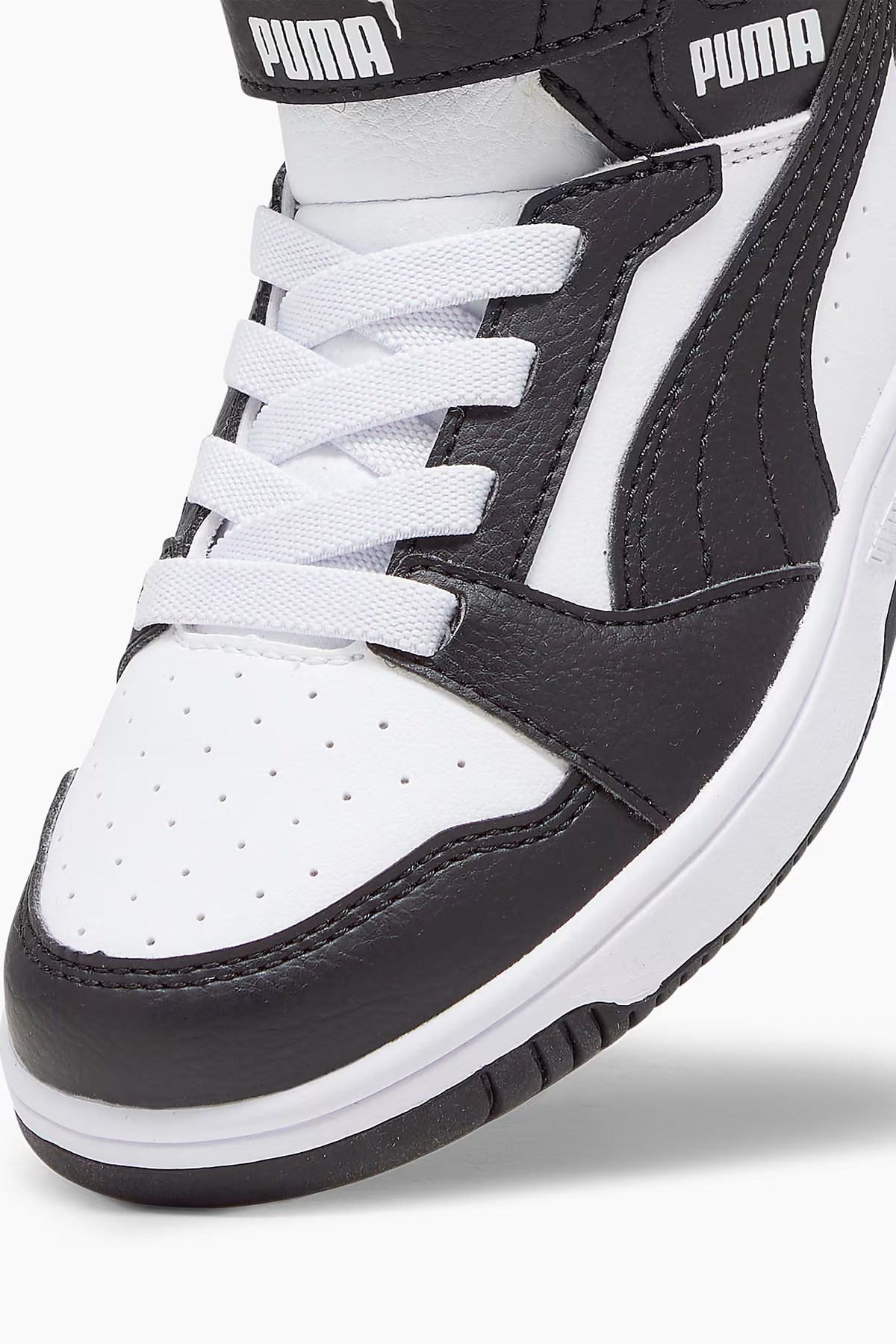 Puma Rebound V6 Mid Ac Ps Çocuk Spor Ayakkabı 39383201 Beyaz