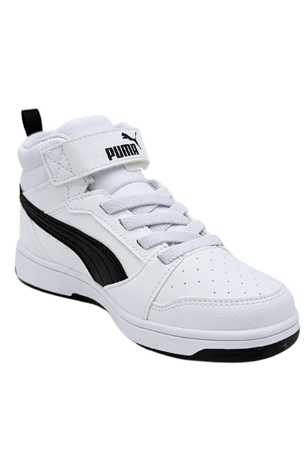 Puma Rebound V6 Mid Ac Ps Çocuk Spor Ayakkabı 39383202 Beyaz