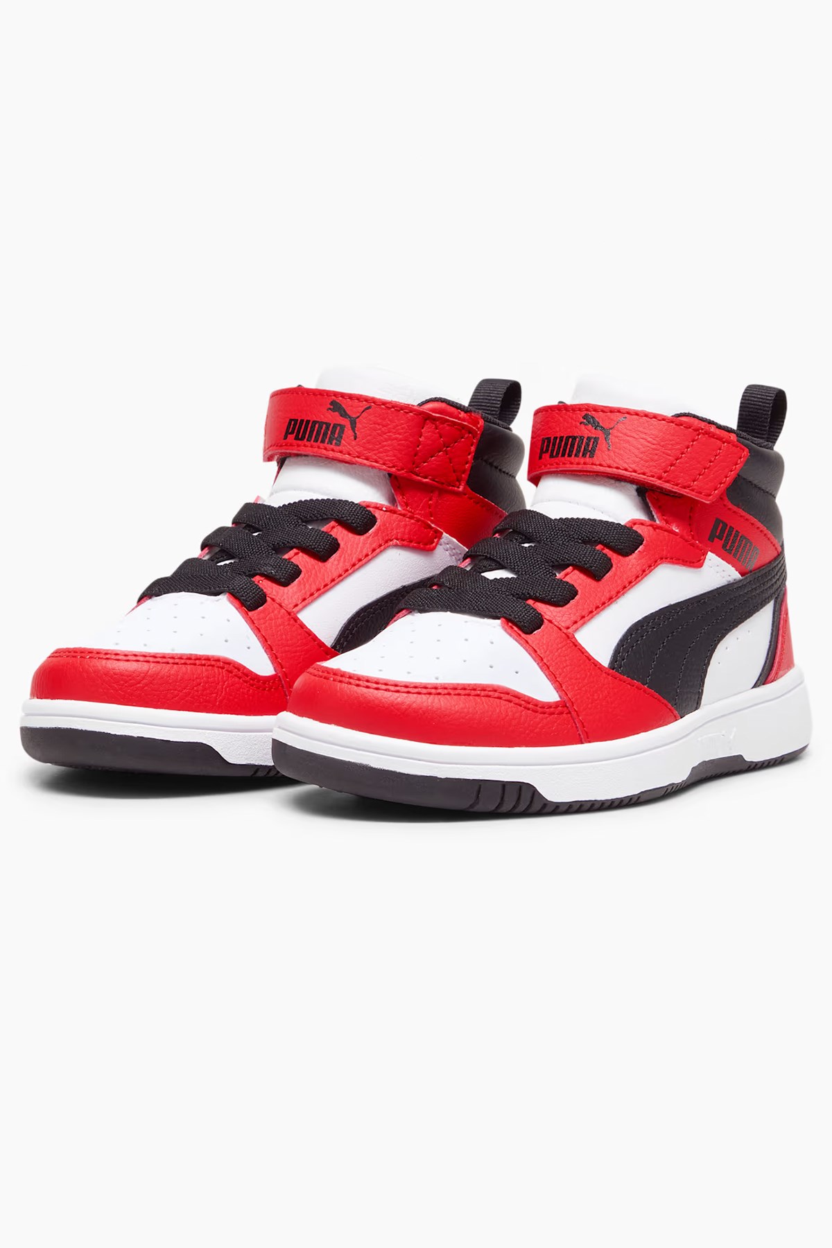 Puma Rebound V6 Mid Ac Ps Çocuk Spor Ayakkabı 39383203 Beyaz