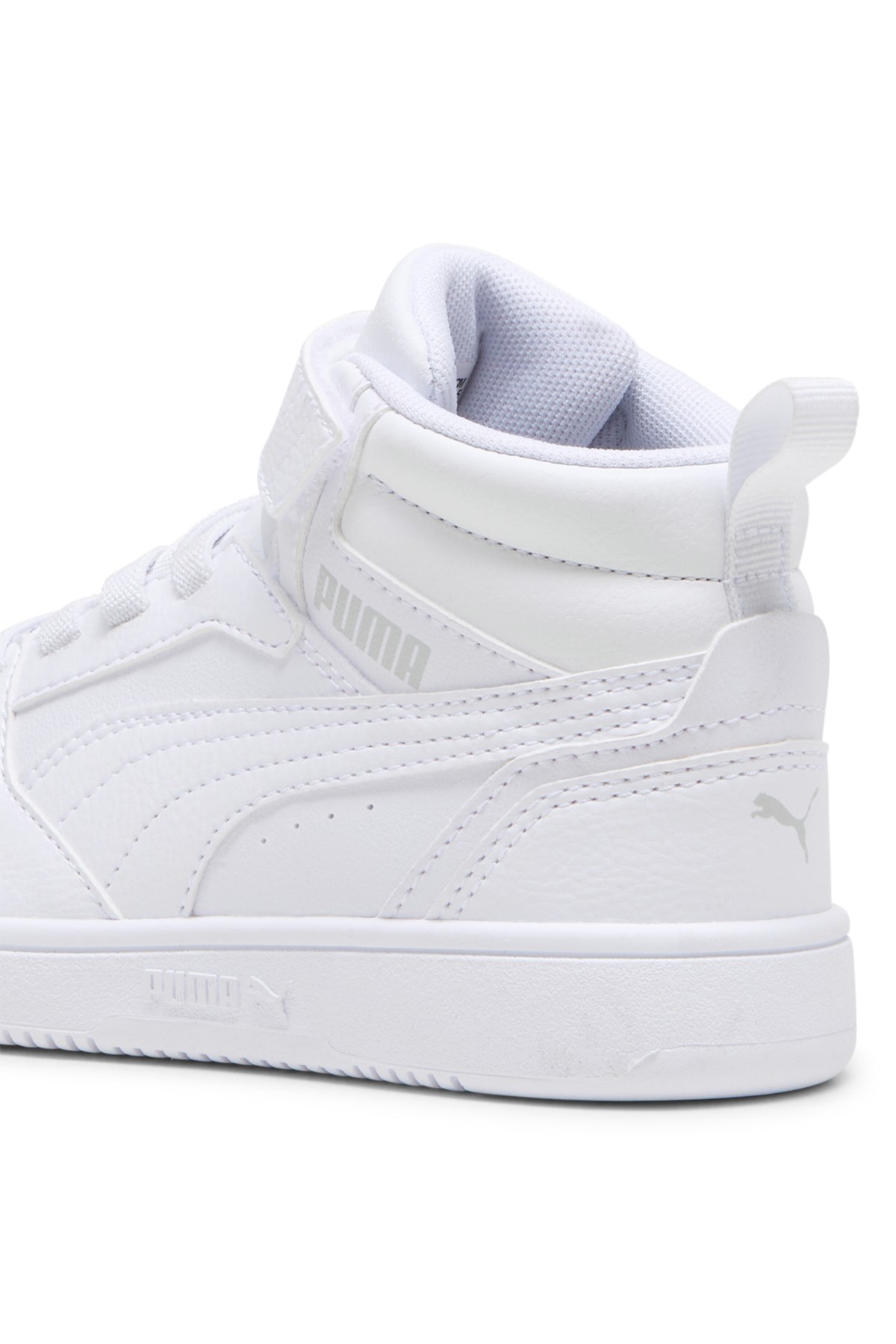 Puma Rebound V6 Mid Ac Ps Çocuk Spor Ayakkabı 39383205 Beyaz