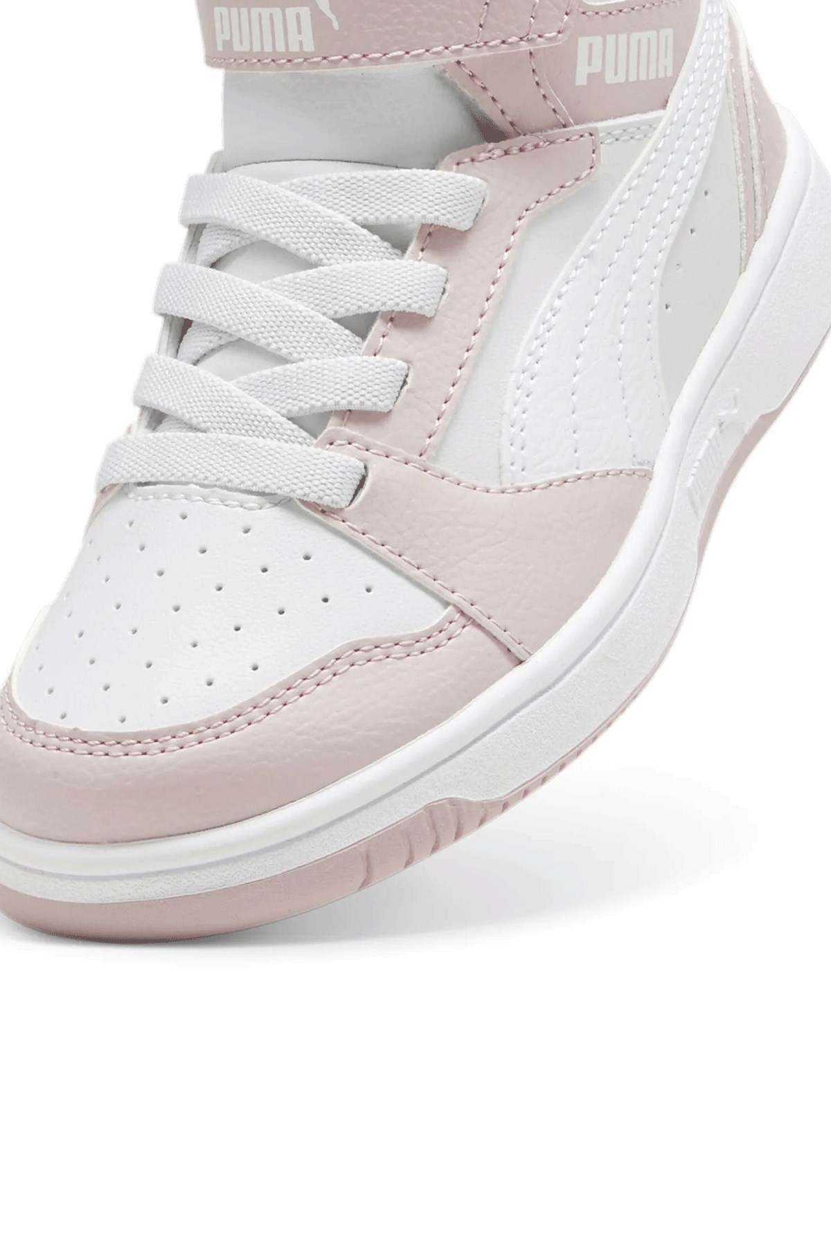 Puma Rebound V6 Mid Ac Ps Çocuk Spor Ayakkabı 39383220 Pembe