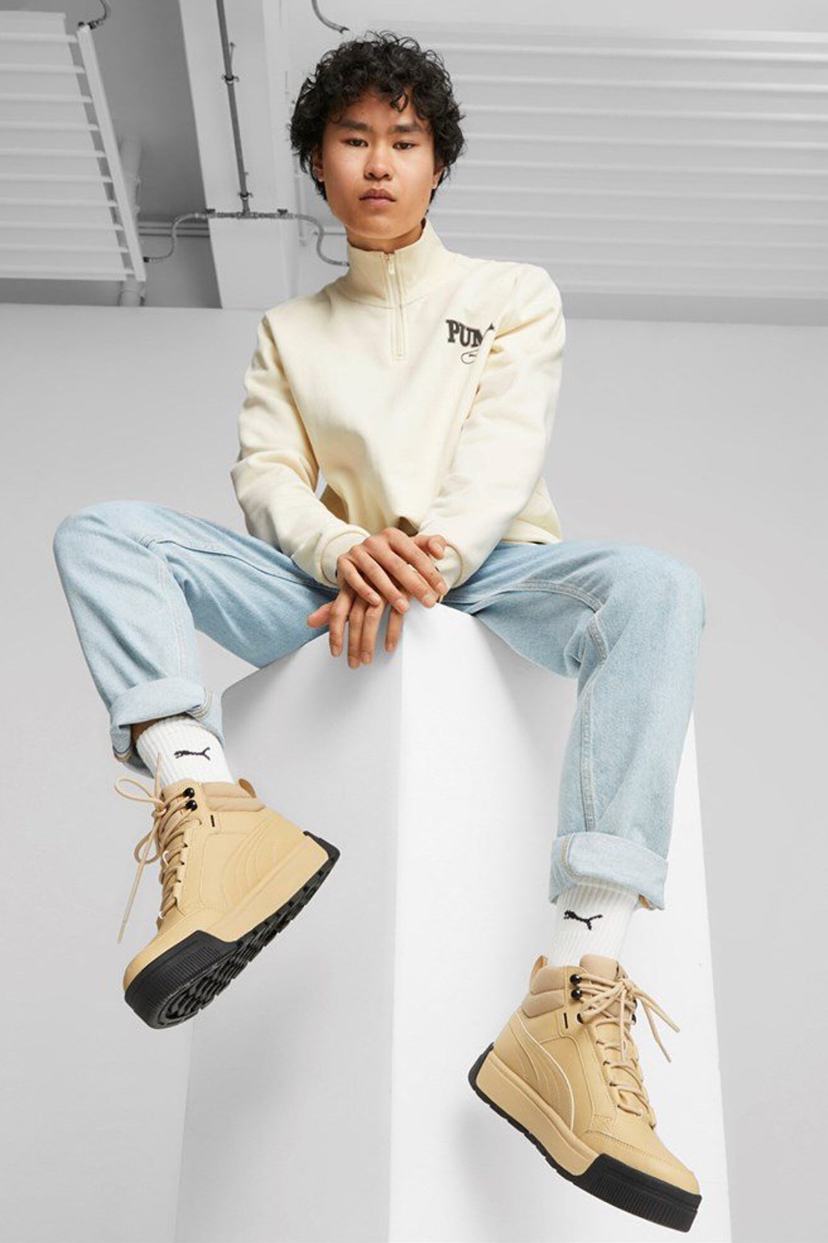 Puma Tarrenz SB III Erkek Ayakkabı 39393002 Bej