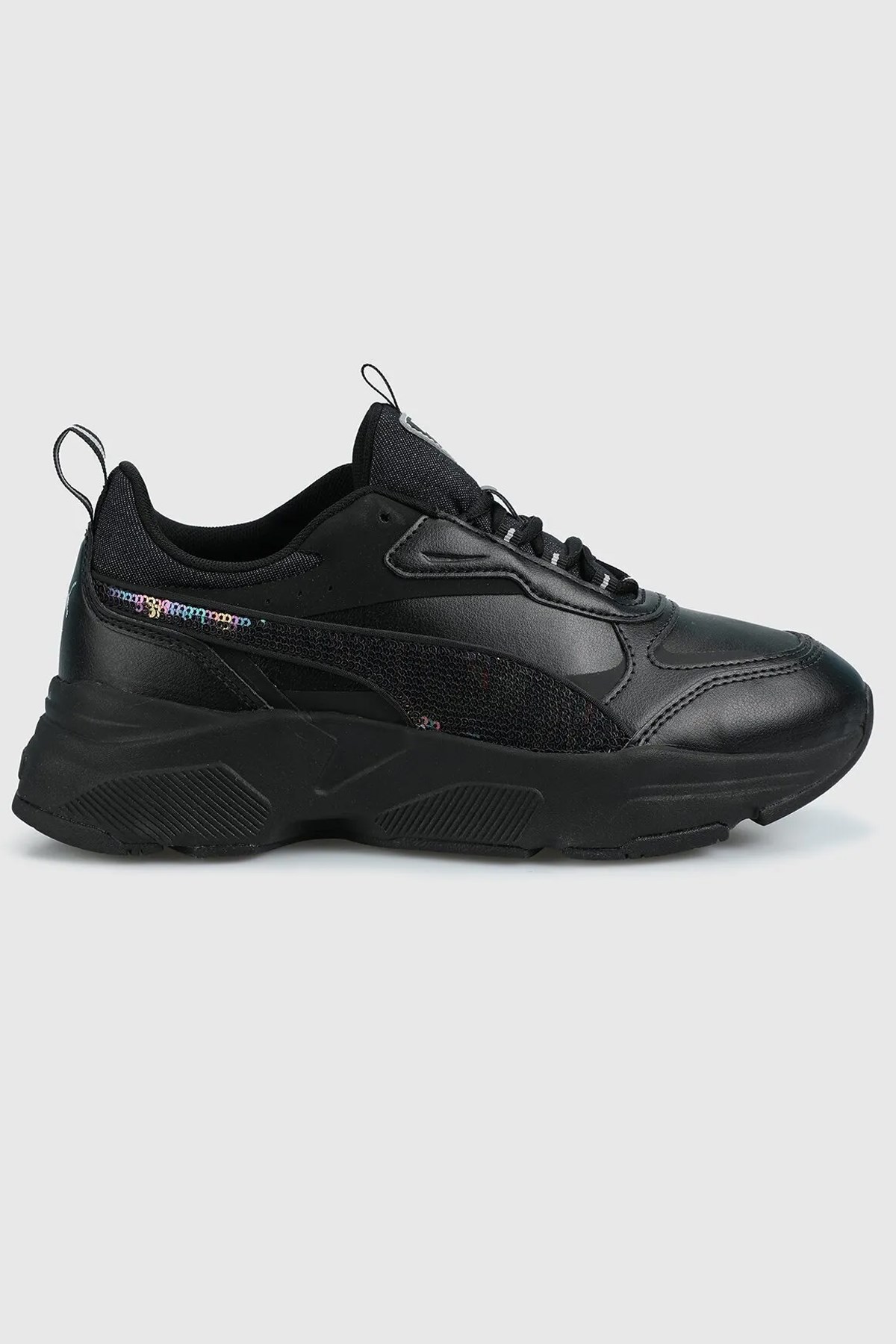 Puma Cassia Winter Wonderland Kadın Spor Ayakkabı 39397502 Siyah