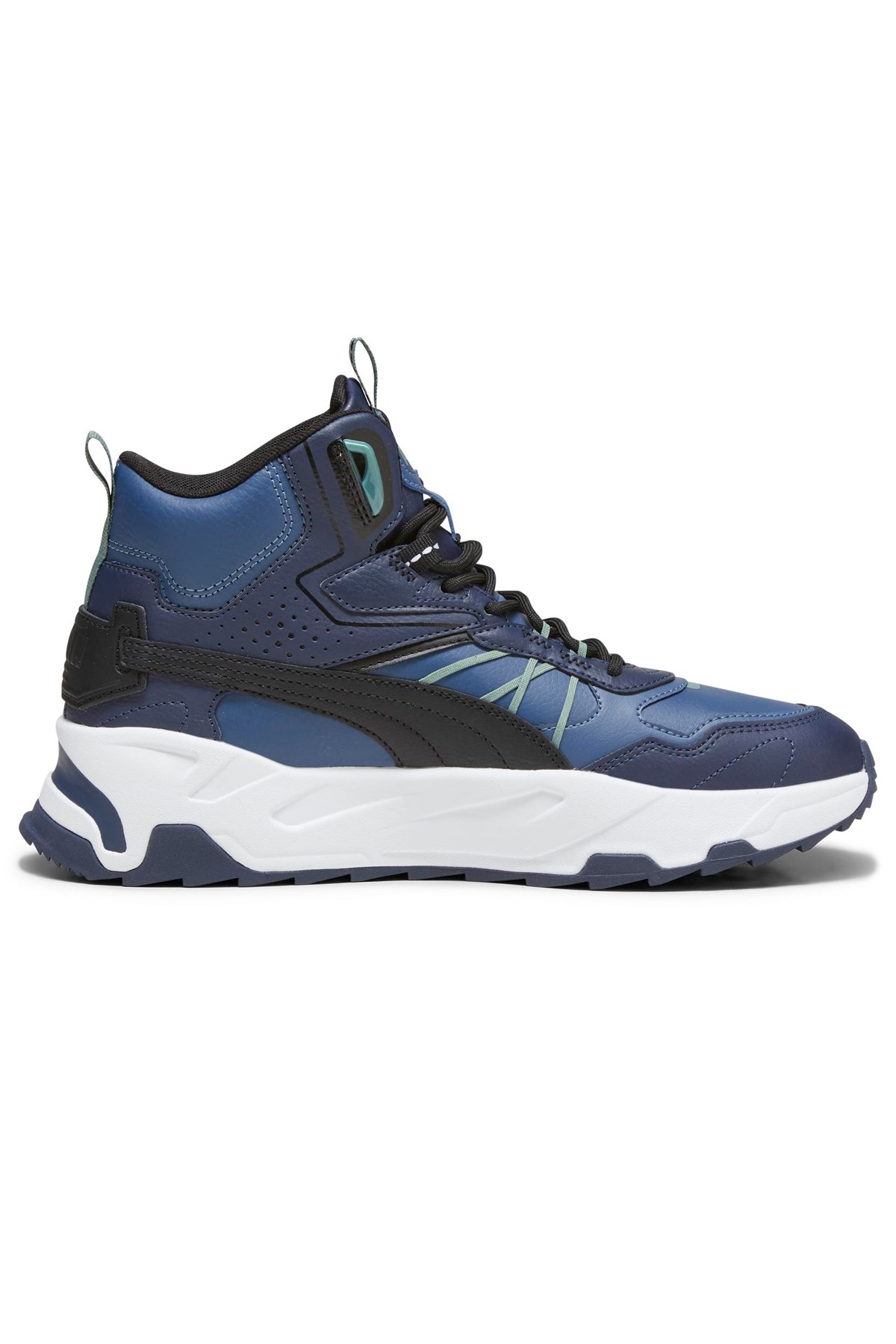 Puma Trinity Mid Hybrid Erkek Spor Ayakkabı 39398501 Mavi