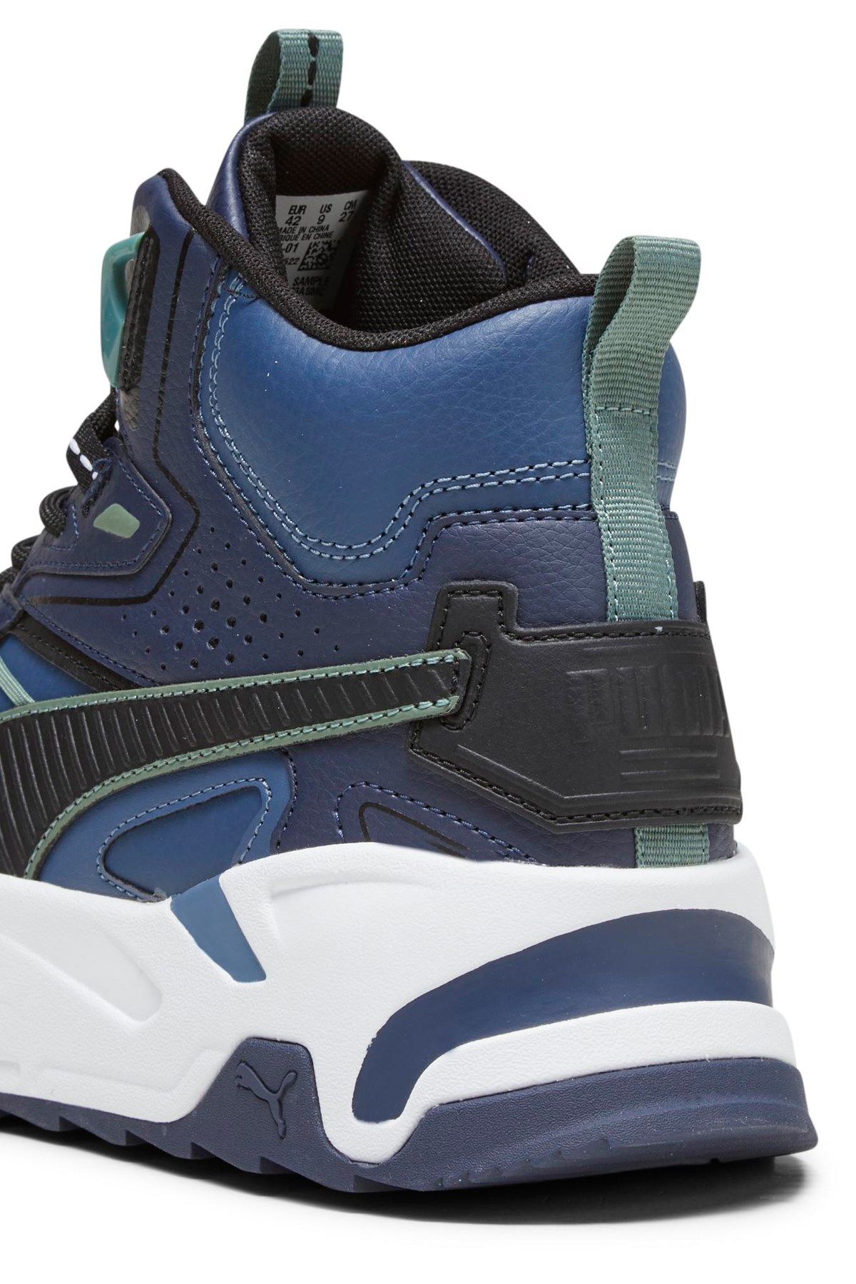 Puma Trinity Mid Hybrid Erkek Spor Ayakkabı 39398501 Mavi