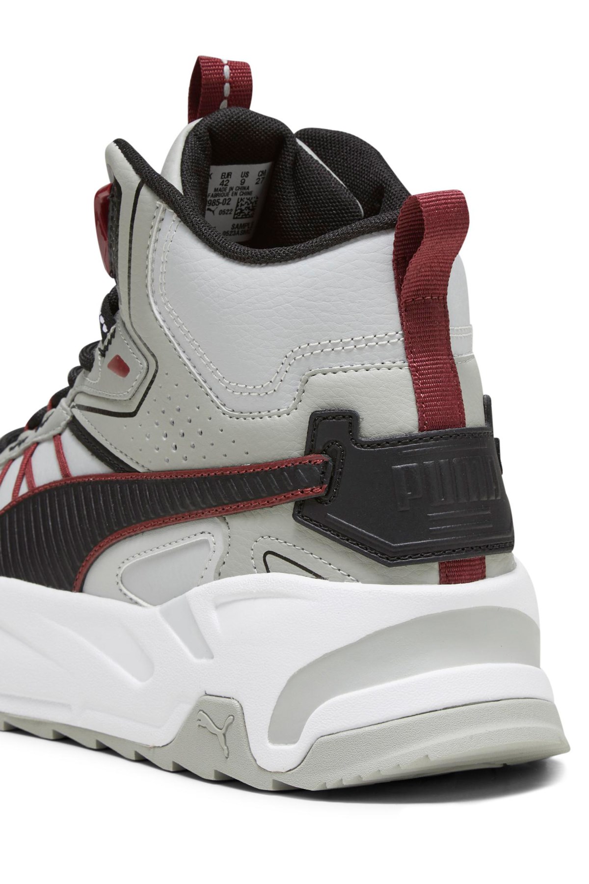 Puma Trinity Mid Hybrid Erkek Spor Ayakkabı 39398502 Gri