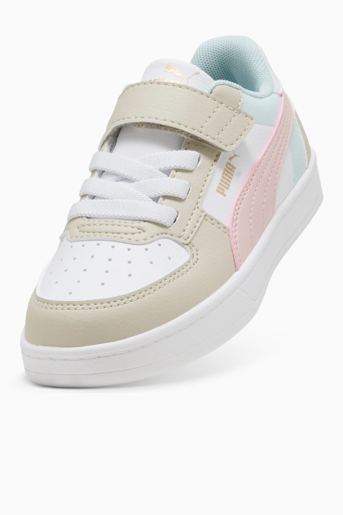 Puma Caven 2.0 Block Ac Çocuk Spor Ayakkabı Bej