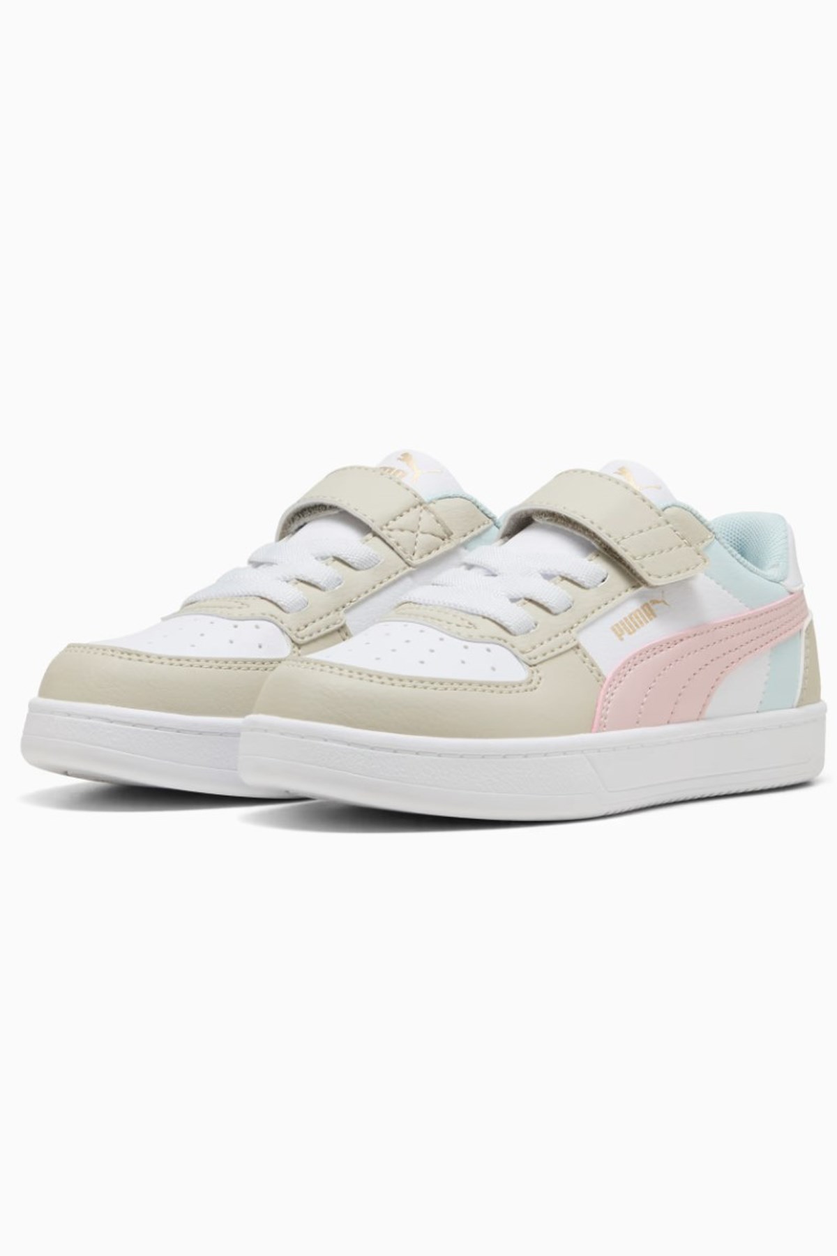 Puma Caven 2.0 Block Ac Çocuk Spor Ayakkabı Bej