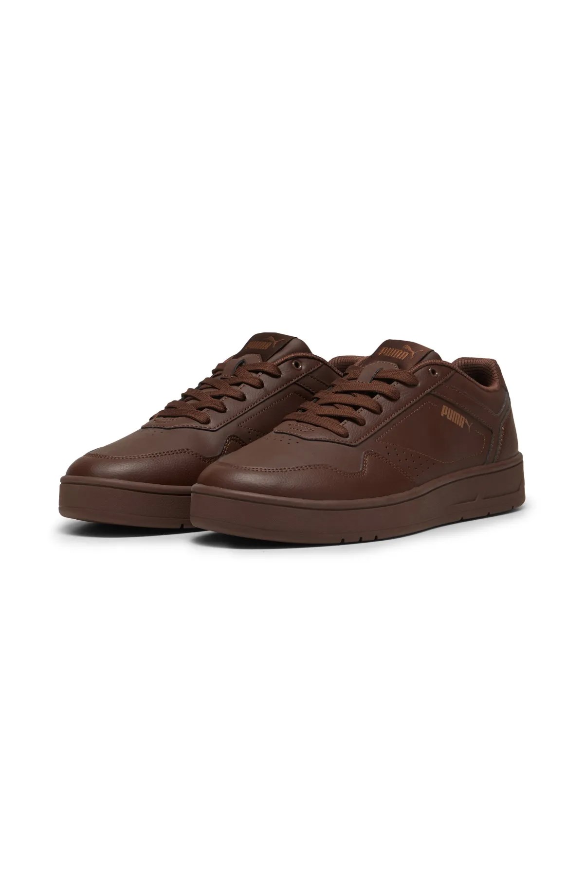 Puma Court Classic Erkek Spor Ayakkabı 39501813 Kahverengi