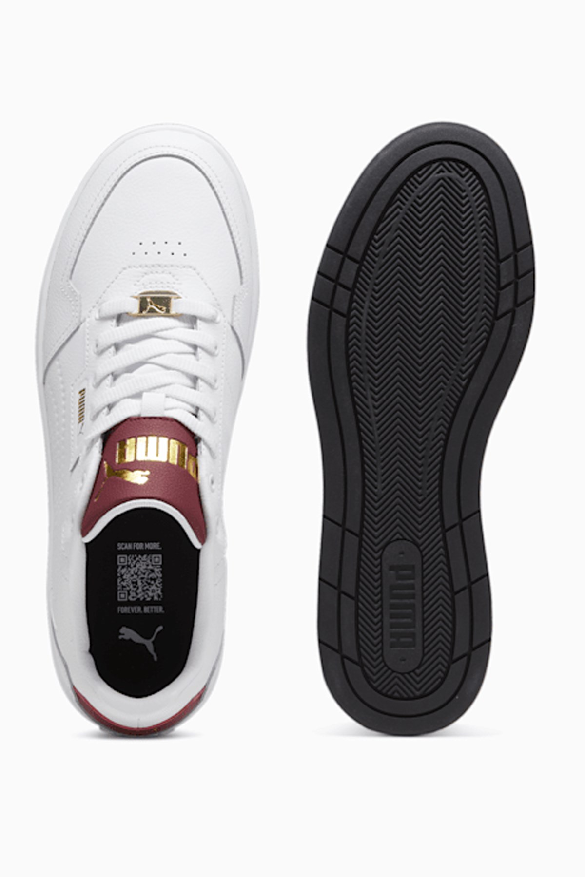 Puma Court Classic Lux Unisex Spor Ayakkabı 39501903 Beyaz