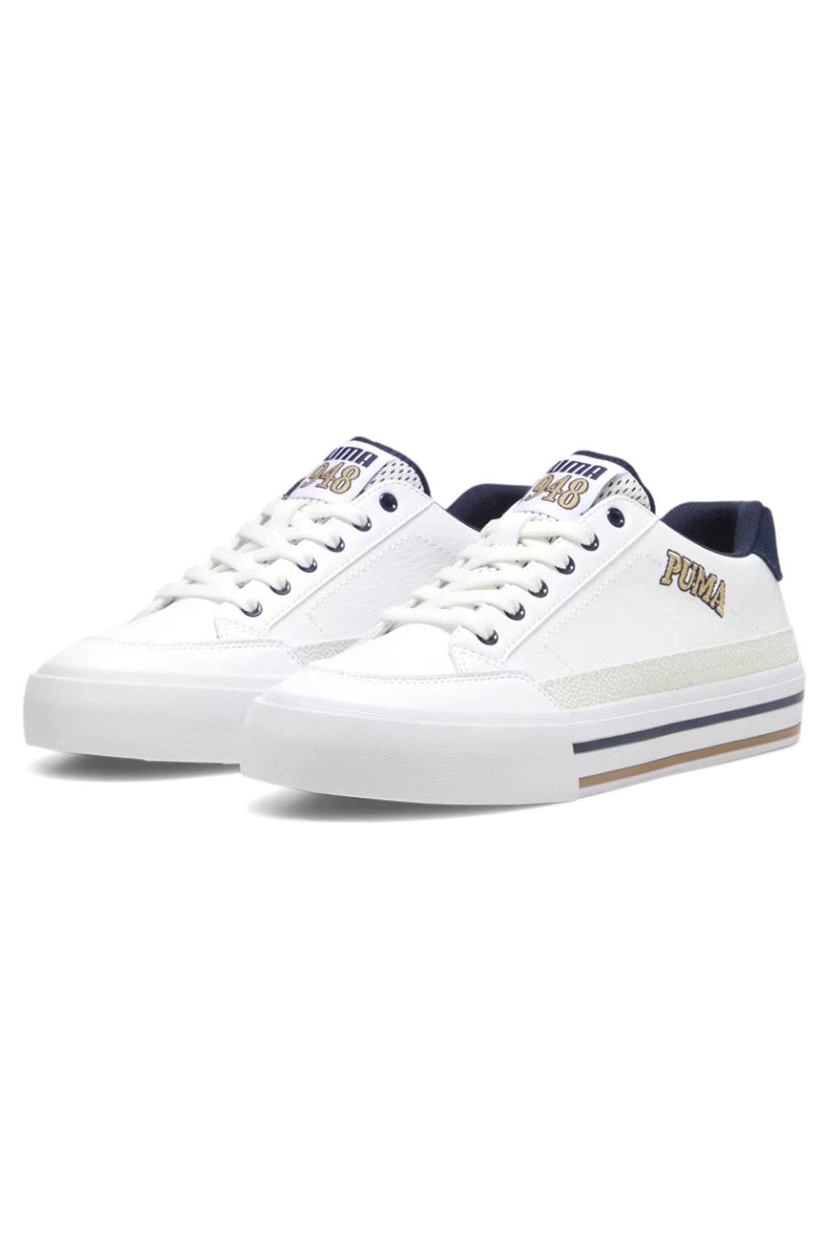 Puma Court Classic Vulc Retro C Unisex Spor Ayakkabı 39508901 Beyaz