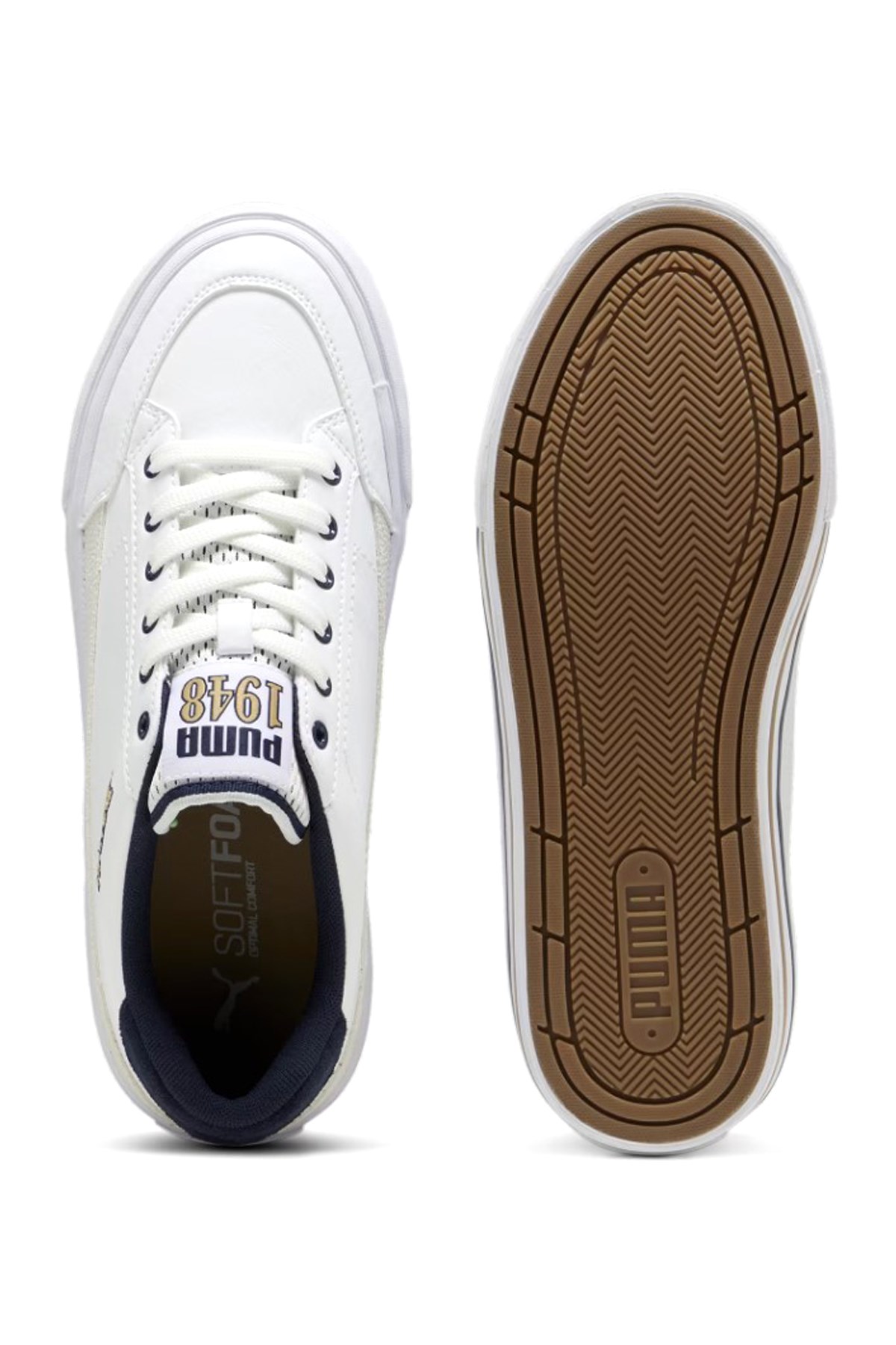 Puma Court Classic Vulc Retro C Unisex Spor Ayakkabı 39508901 Beyaz