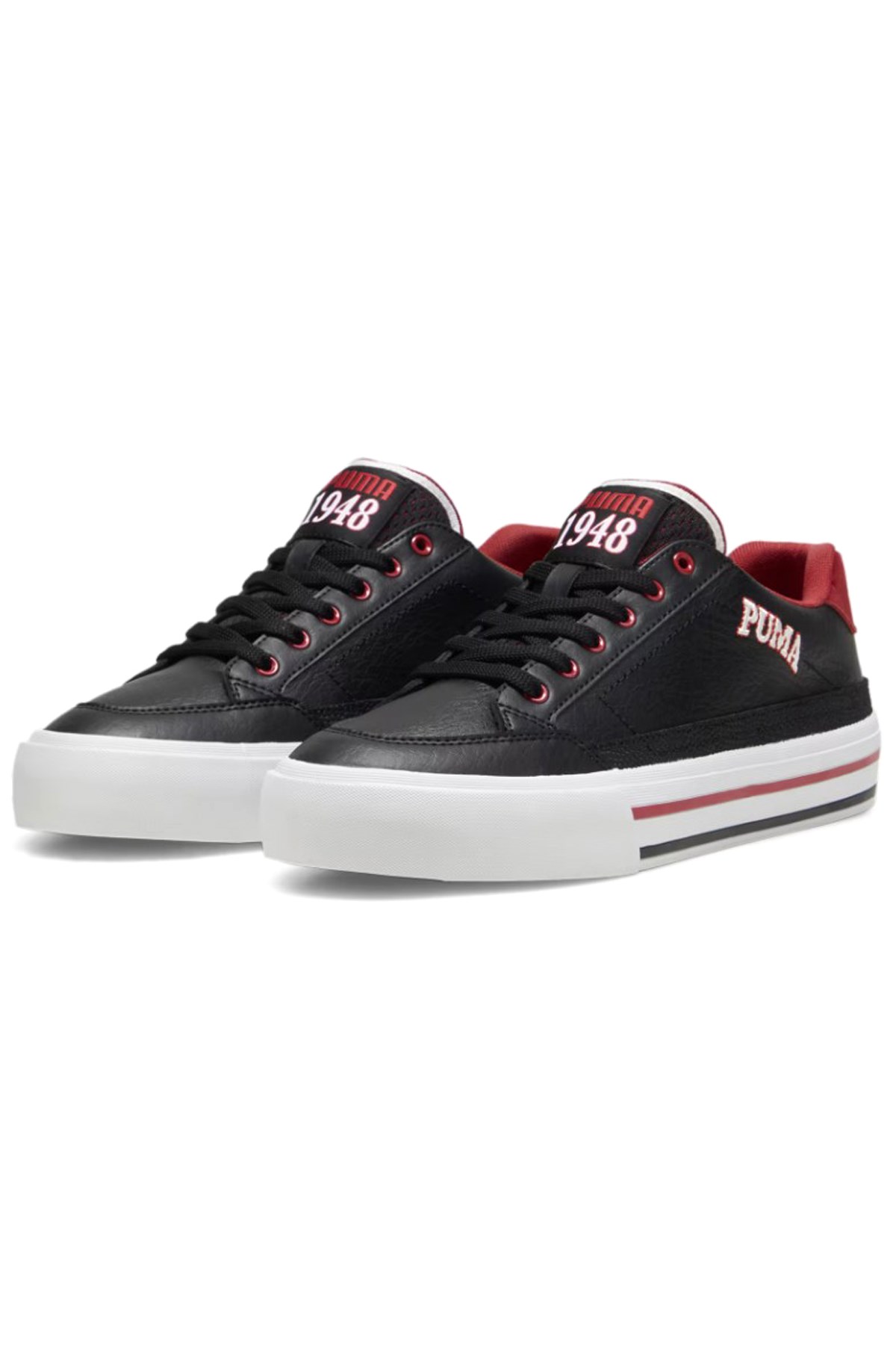 Puma Court Classic Vulc Retro C Unisex Spor Ayakkabı 39508902 Siyah