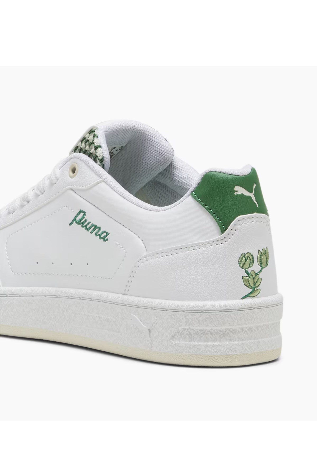 Puma Court Classic Wns Blossom Kadın Spor Ayakkabı 39509201 Beyaz