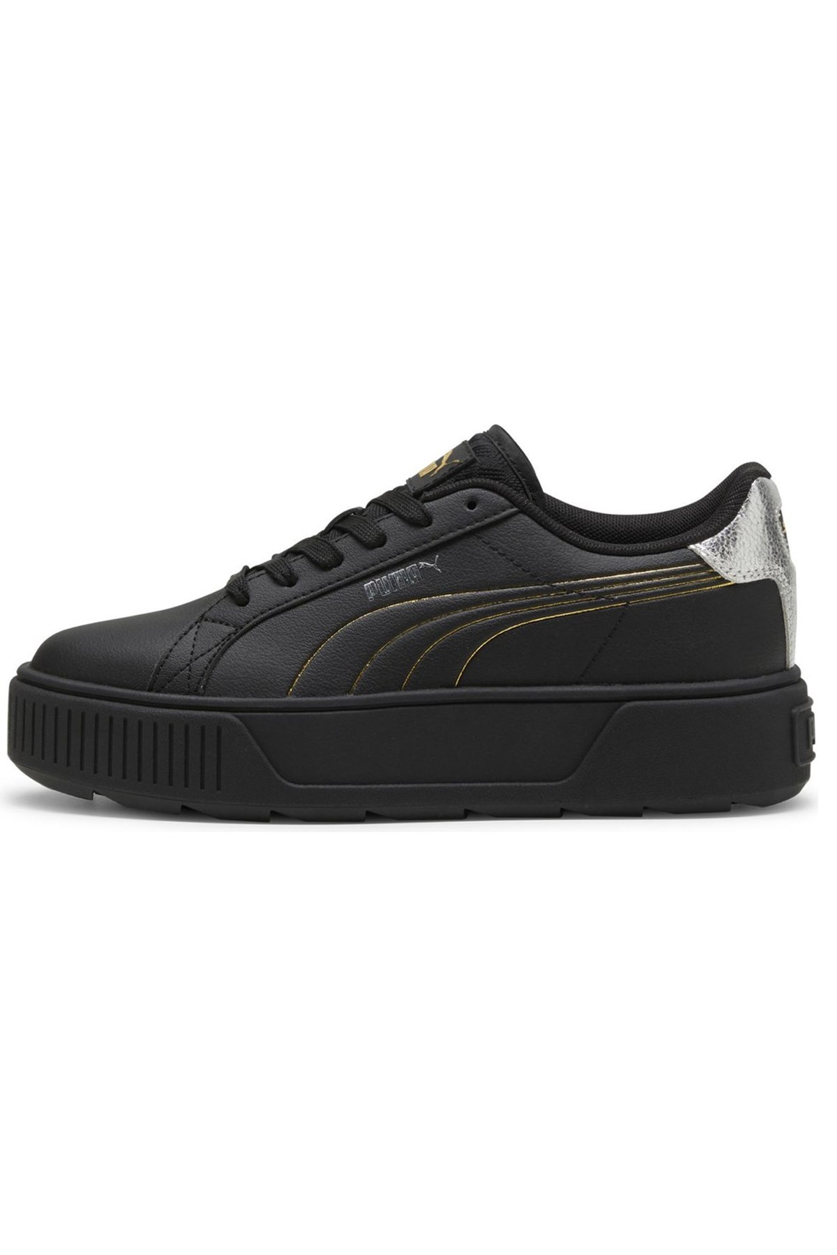 Puma Karmen Metallic Shine Kadın Spor Ayakkabı 39509902 Siyah