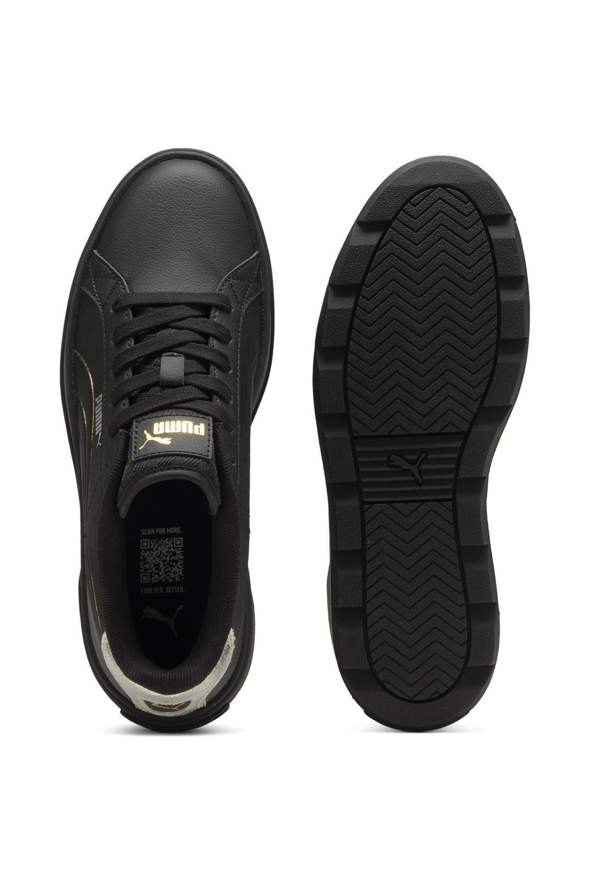 Puma Karmen Metallic Shine Kadın Spor Ayakkabı 39509902 Siyah
