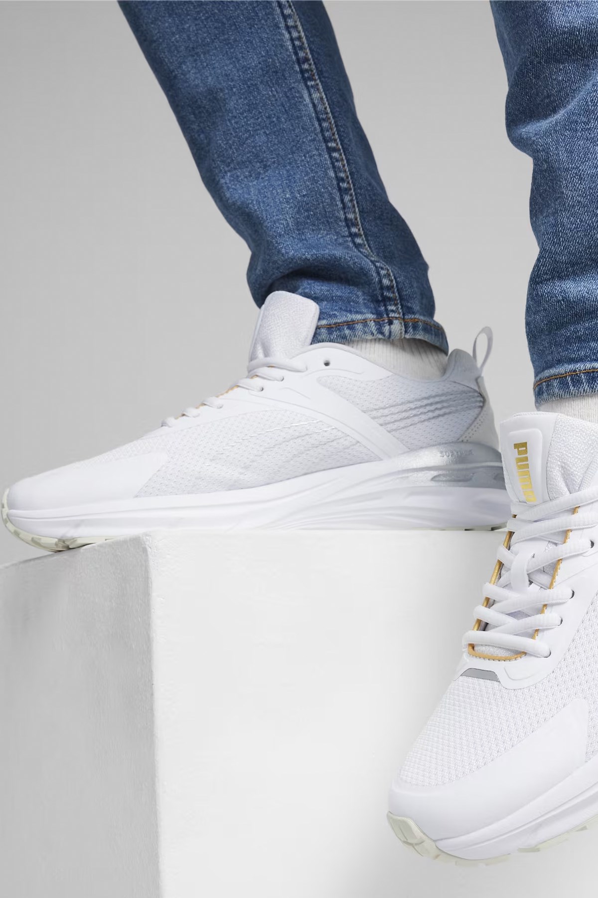 Puma Hypnotic Metallic Shine Kadın Spor Ayakkabı 39524701 Beyaz