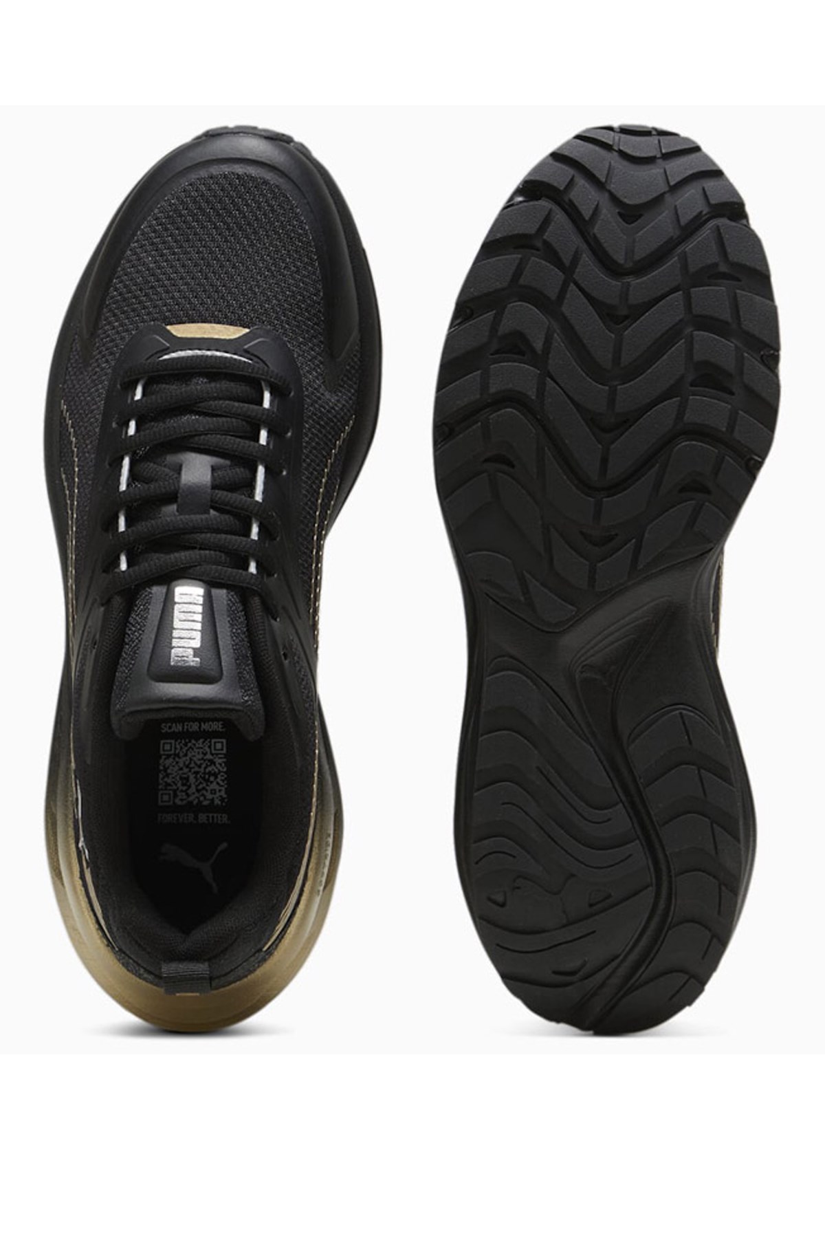 Puma Hypnotic Metallic Shine Kadın Spor Ayakkabı 39524702 Siyah