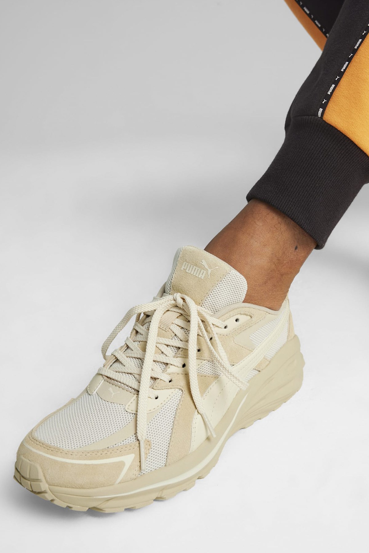 Puma Hypnotic LS Erkek Spor Ayakkabı 39529501 Bej