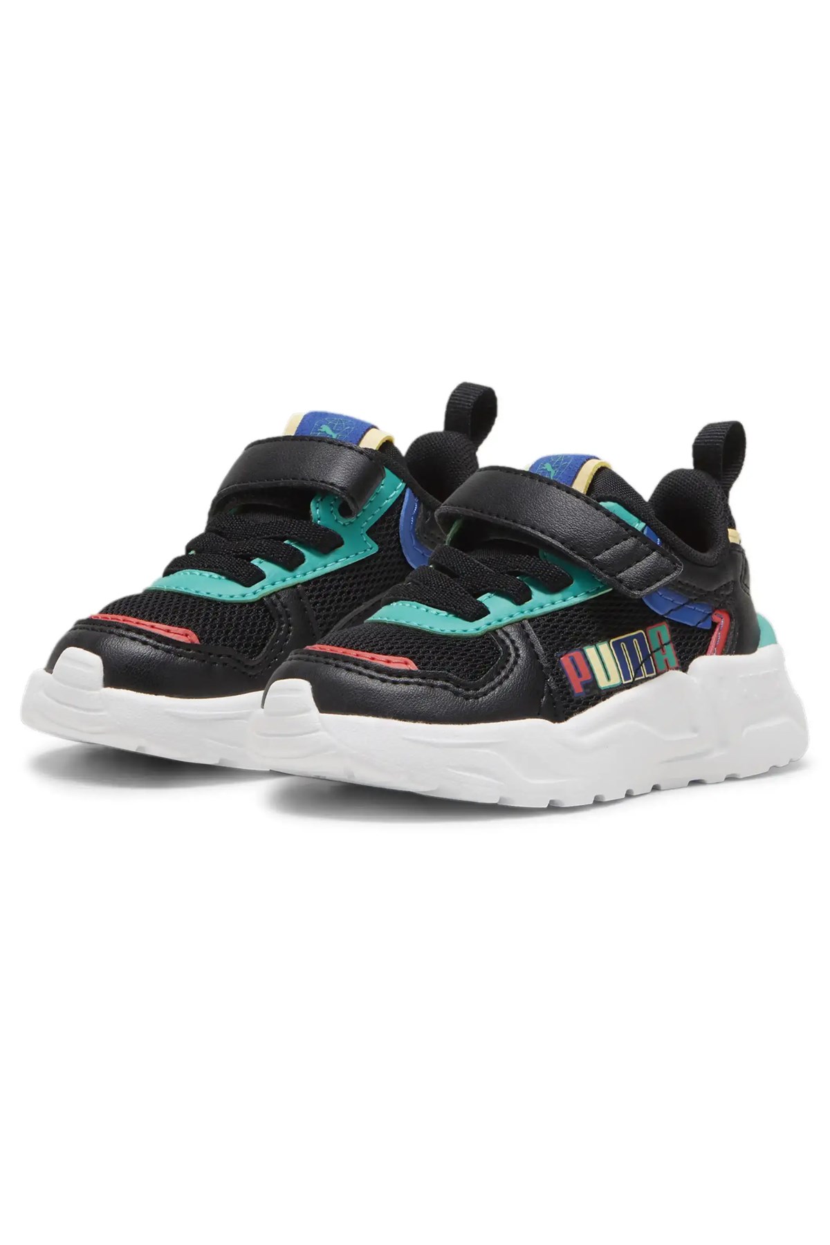 Puma Trinity Lite Ready, Set, Çocuk Spor Ayakkabı 39546502 Siyah