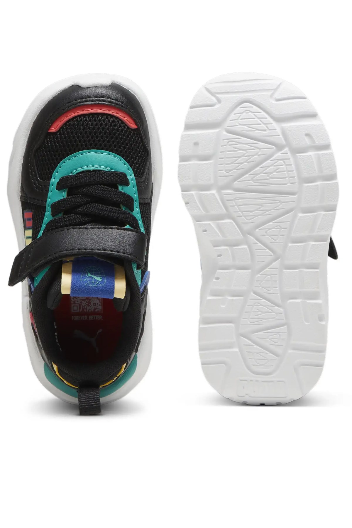 Puma Trinity Lite Ready, Set, Çocuk Spor Ayakkabı 39546502 Siyah