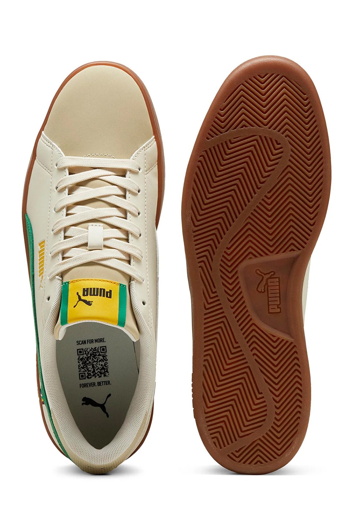 Puma Smash 3.0 Erkek Spor Ayakkabı 39614701 Bej