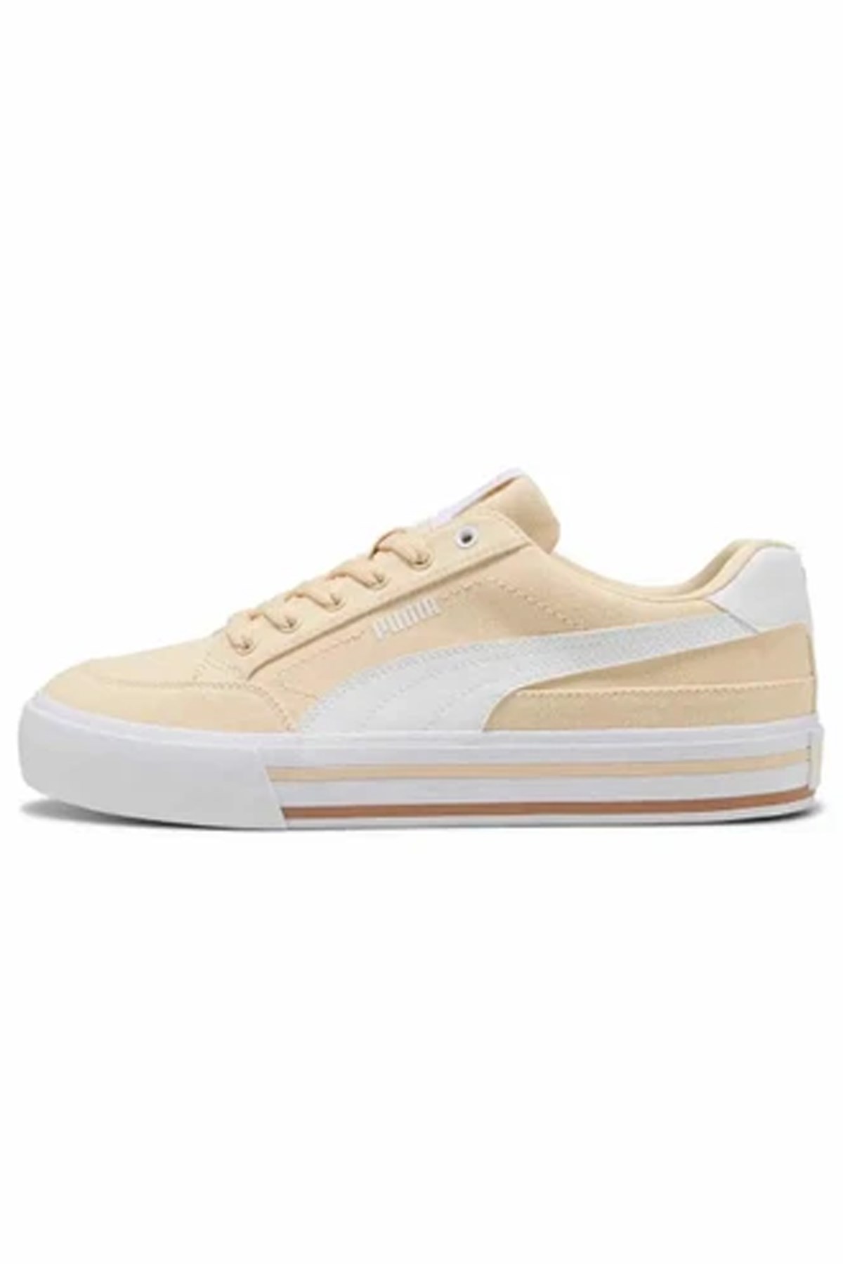 Puma Court Classic Unisex Spor Ayakkabı 39635323 Bej