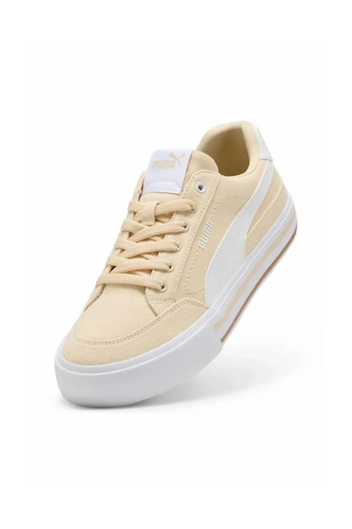 Puma Court Classic Unisex Spor Ayakkabı 39635323 Bej