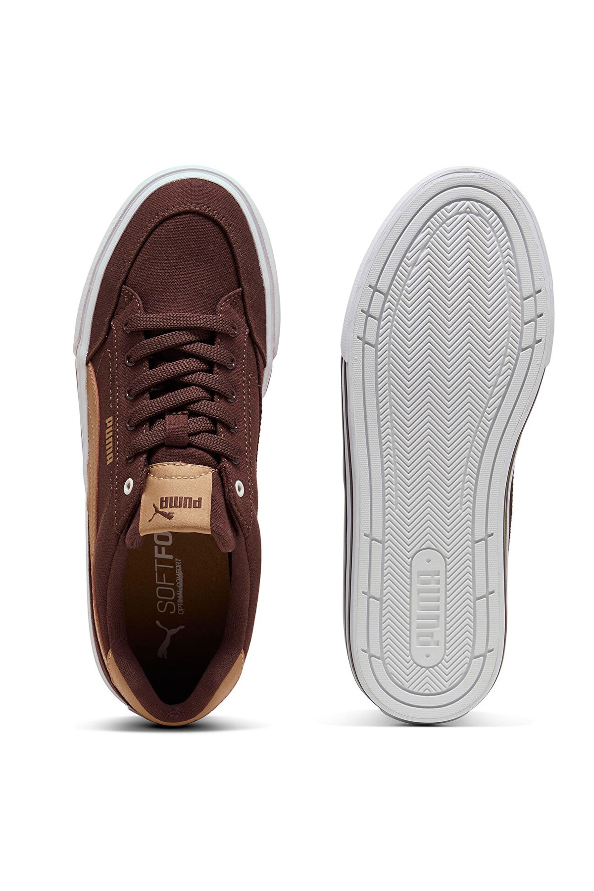 Puma Court Classic Unisex Spor Ayakkabı 39635341 Kahverengi