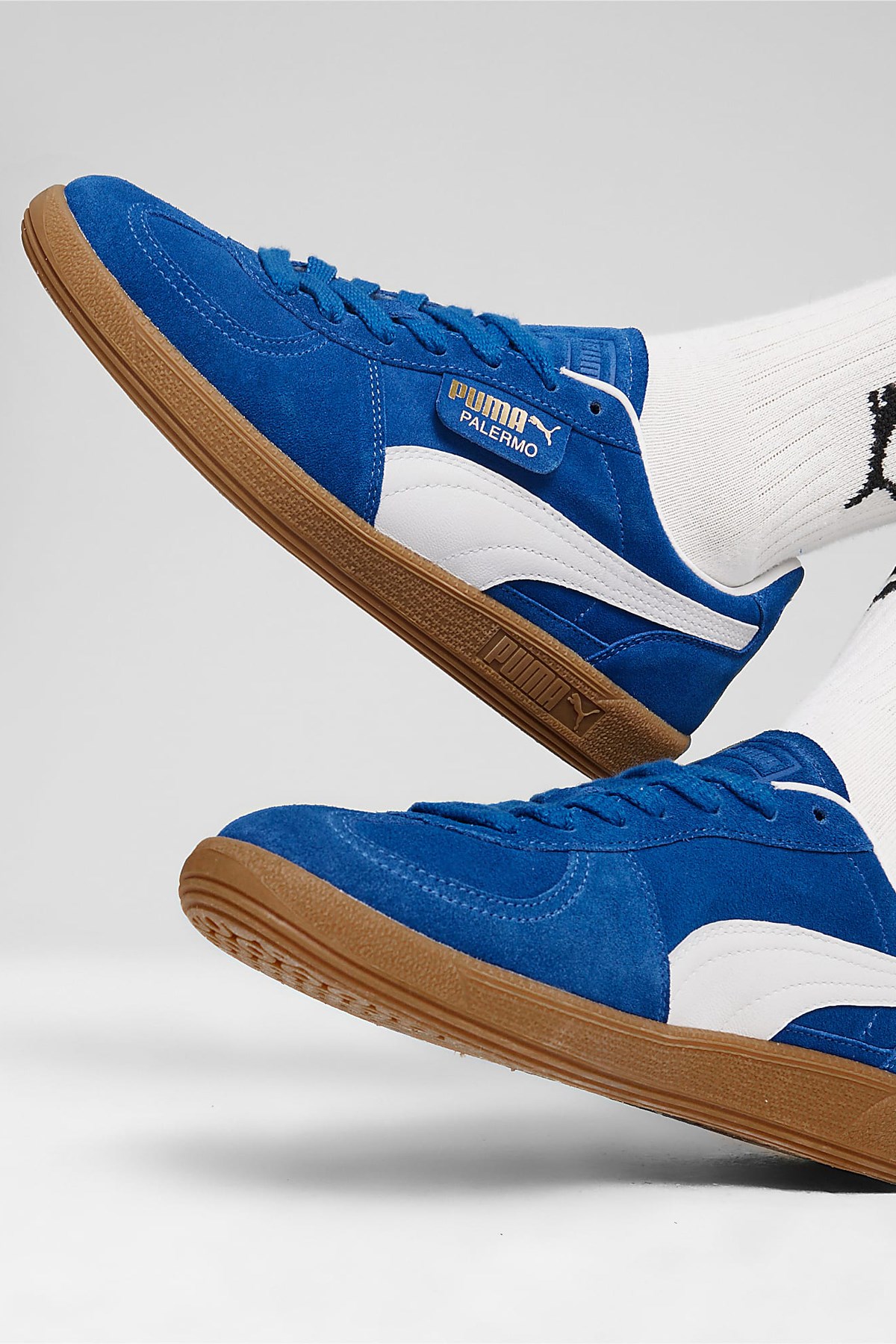 Puma Palermo Erkek Spor Ayakkabı 39646307 Mavi