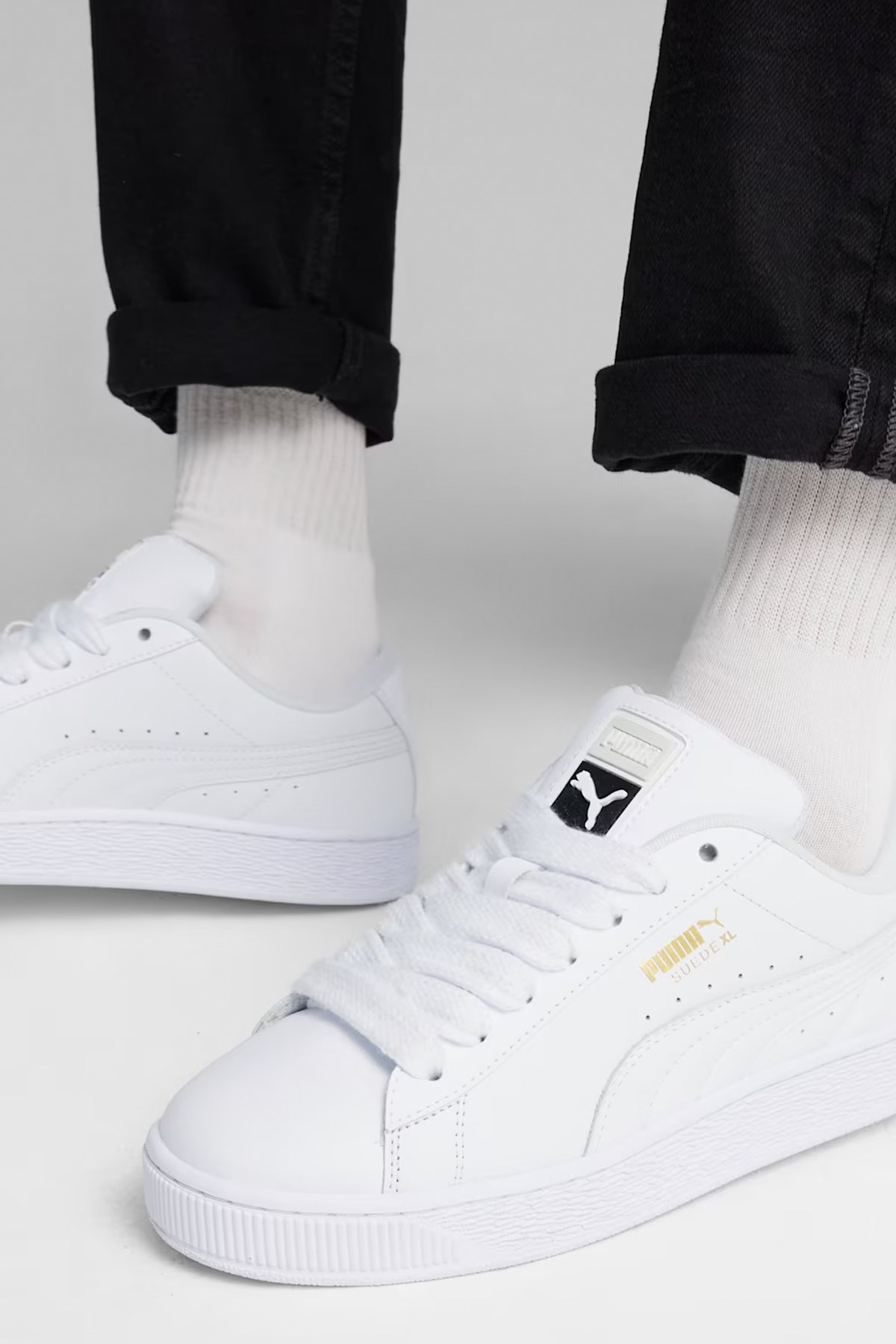 Puma Suede Xl Lth Erkek Spor Ayakkabı 39725501 Beyaz