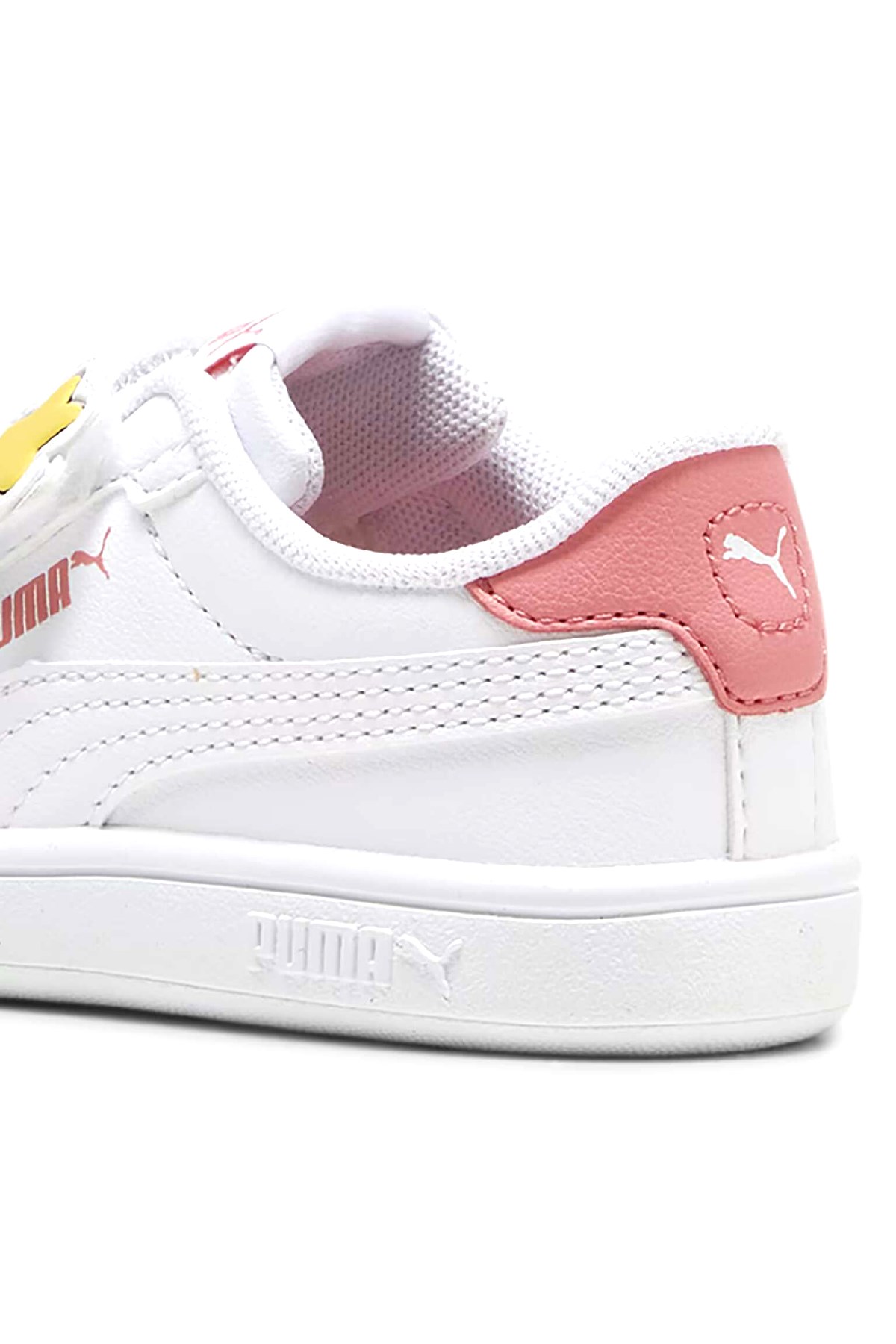 Puma Smash 3.0 Badges V Inf Bebek Spor Ayakkabı 39728701 Beyaz