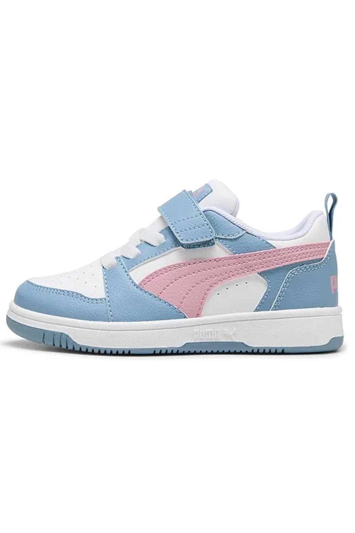 Puma Rebound V6 Lo Ac Çocuk Spor Ayakkabı Beyaz