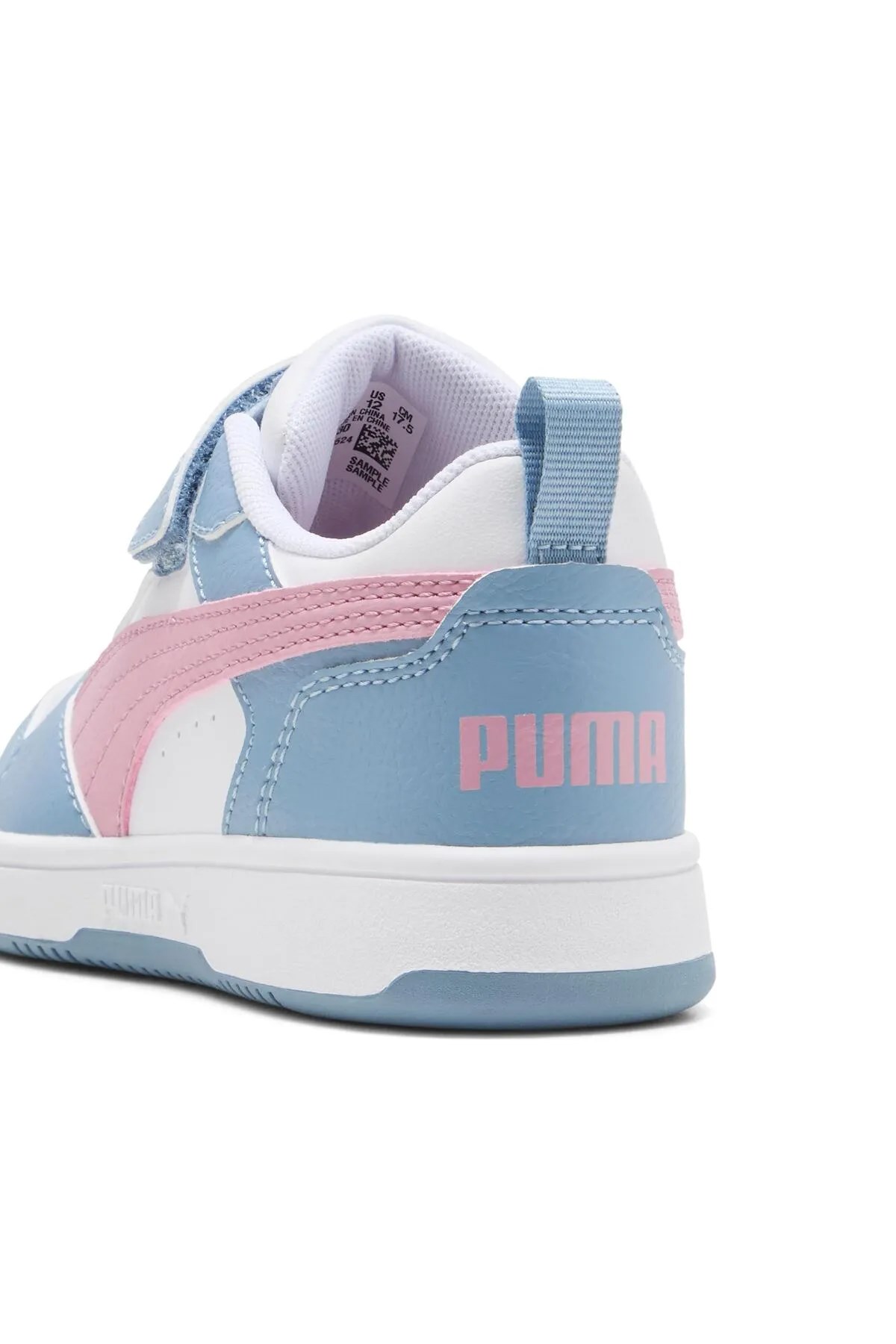 Puma Rebound V6 Lo Ac Çocuk Spor Ayakkabı Beyaz