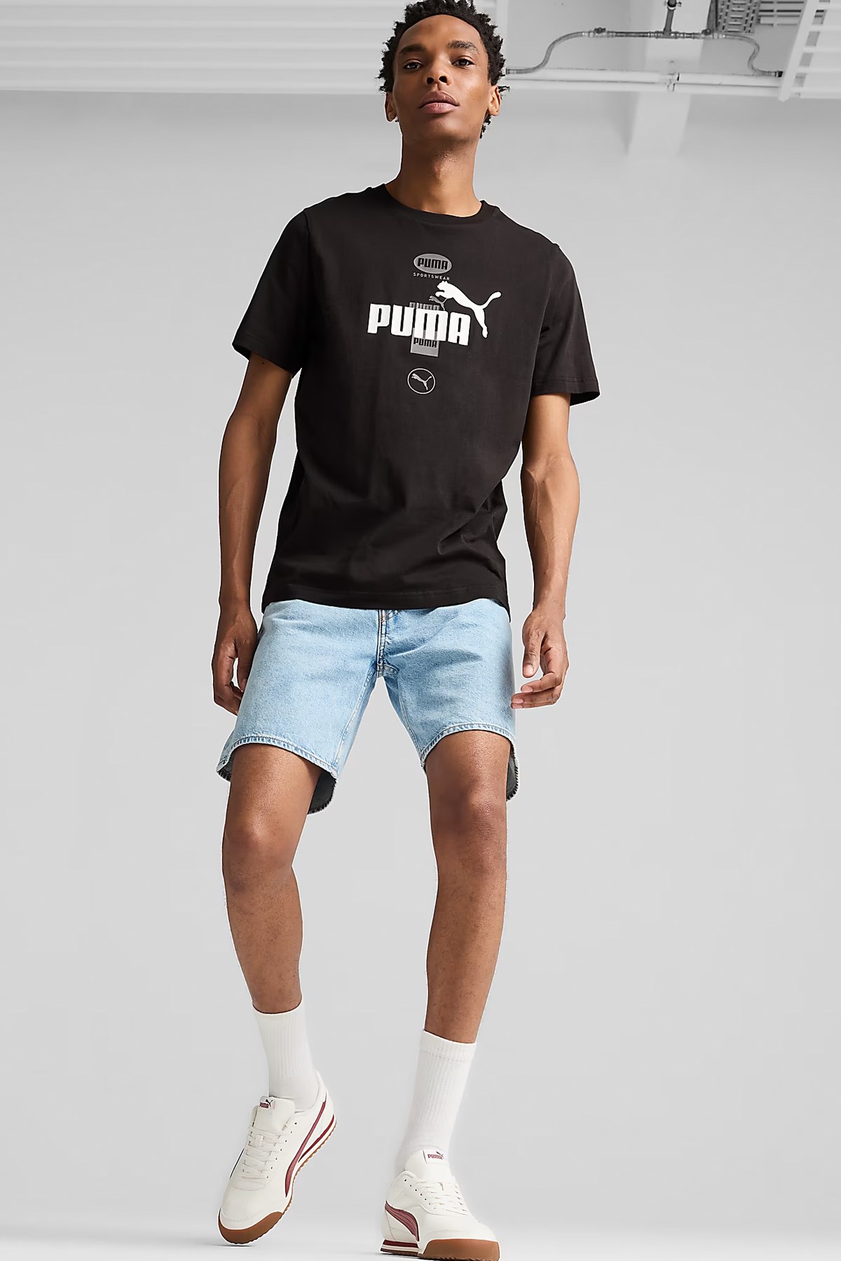 Puma Turino II Erkek Spor Ayakkabı 39745206 Beyaz