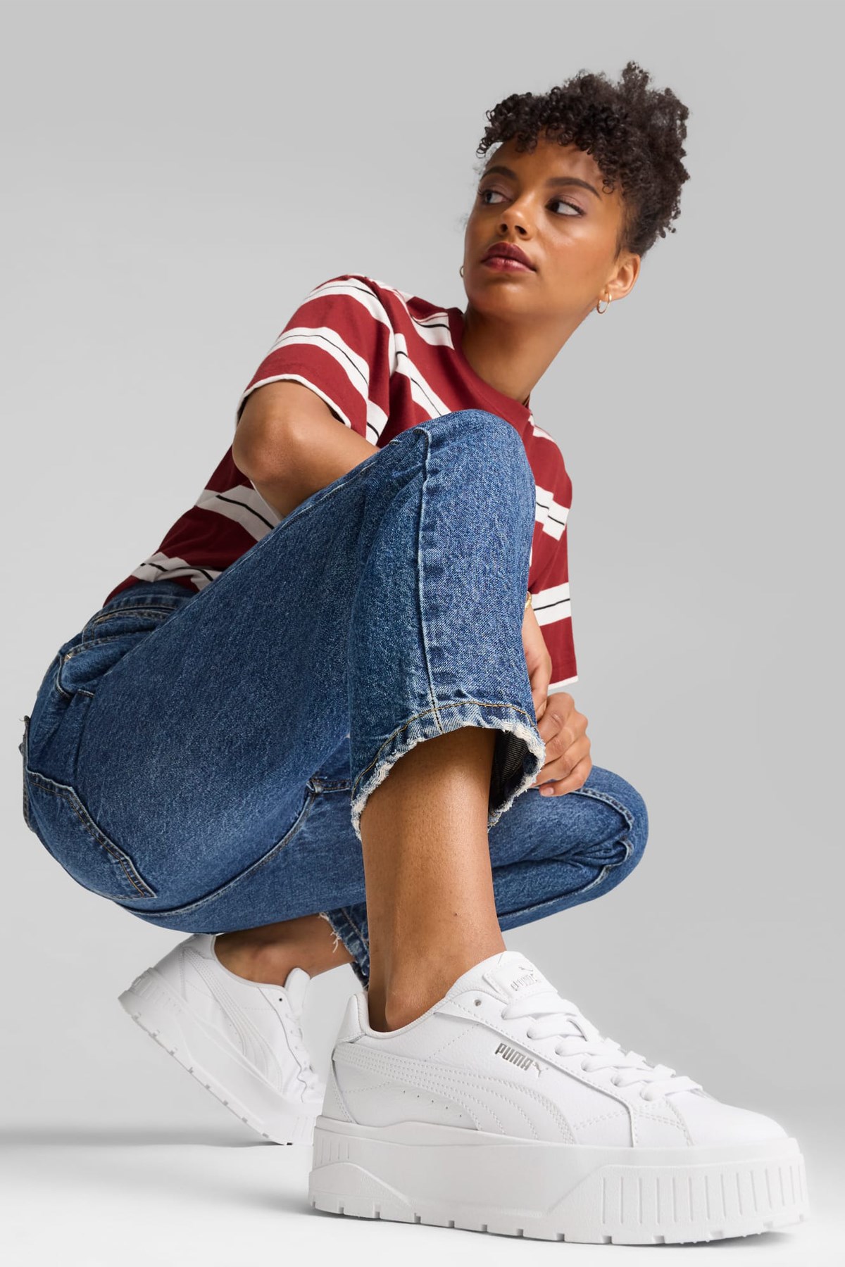 Puma Karmen II L Kadın Spor Ayakkabı 39745602 Beyaz
