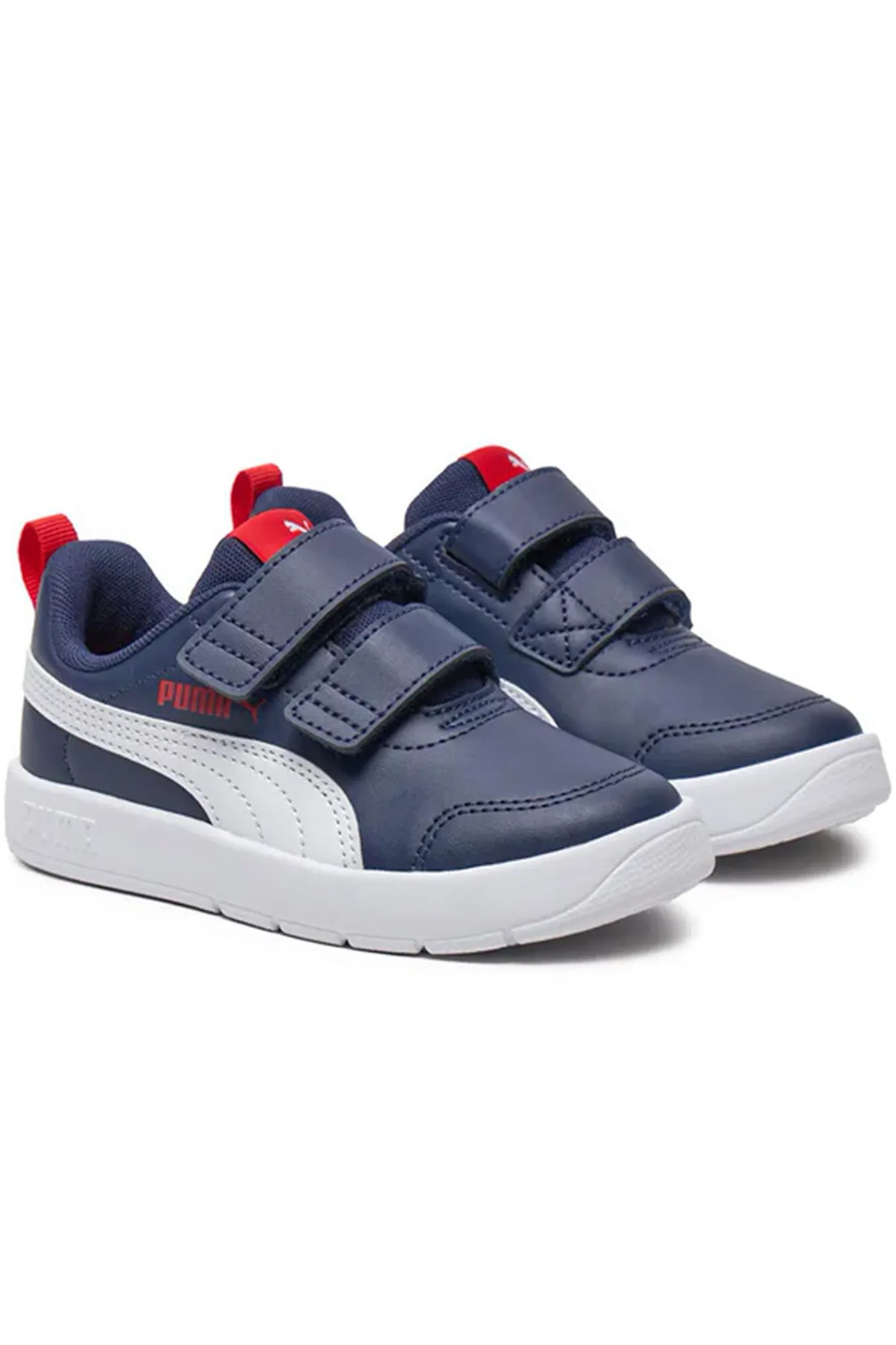 Puma Courtflex V3 V Ps Çocuk Spor Ayakkabı Lacivert