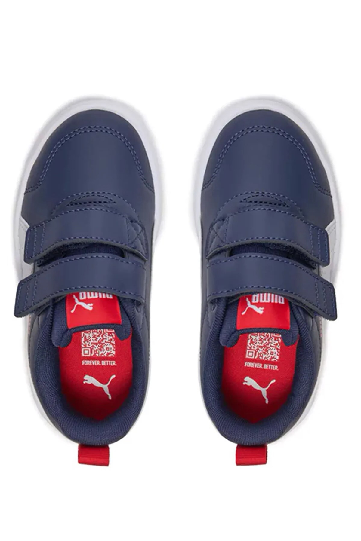 Puma Courtflex V3 V Ps Çocuk Spor Ayakkabı Lacivert