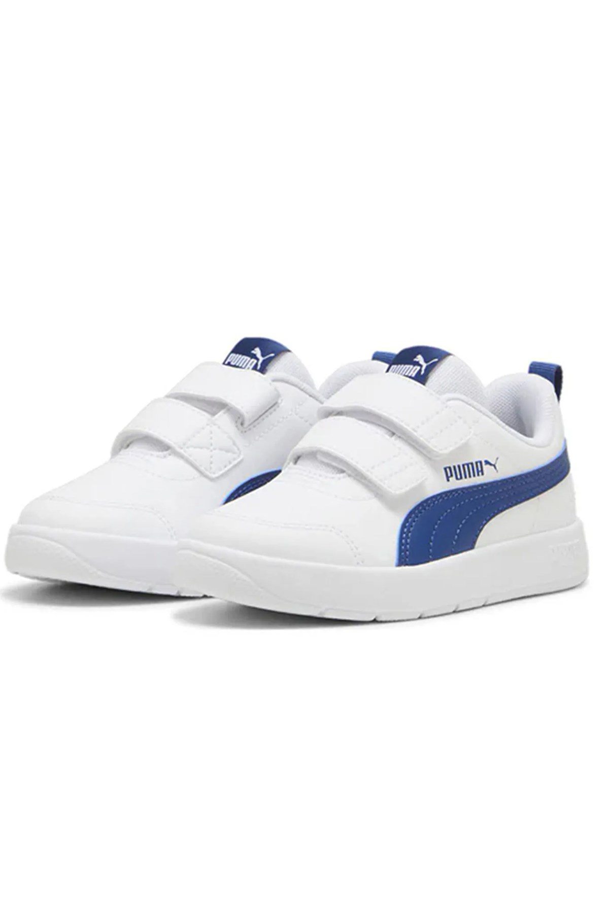 Puma Courtflex V3 V Ps Çocuk Spor Ayakkabı Beyaz