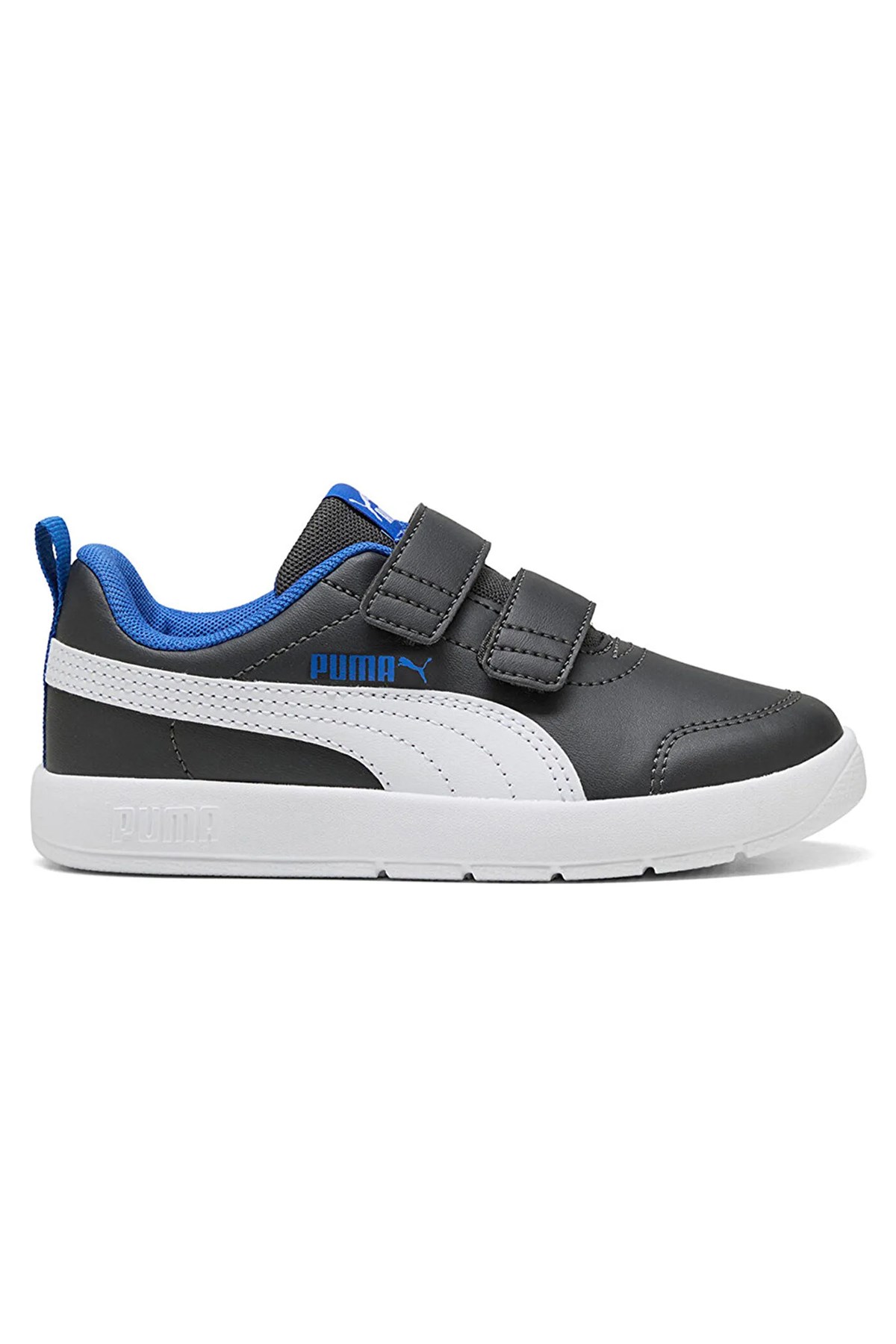 Puma Courtflex V3 V Ps Çocuk Spor Ayakkabı Gri