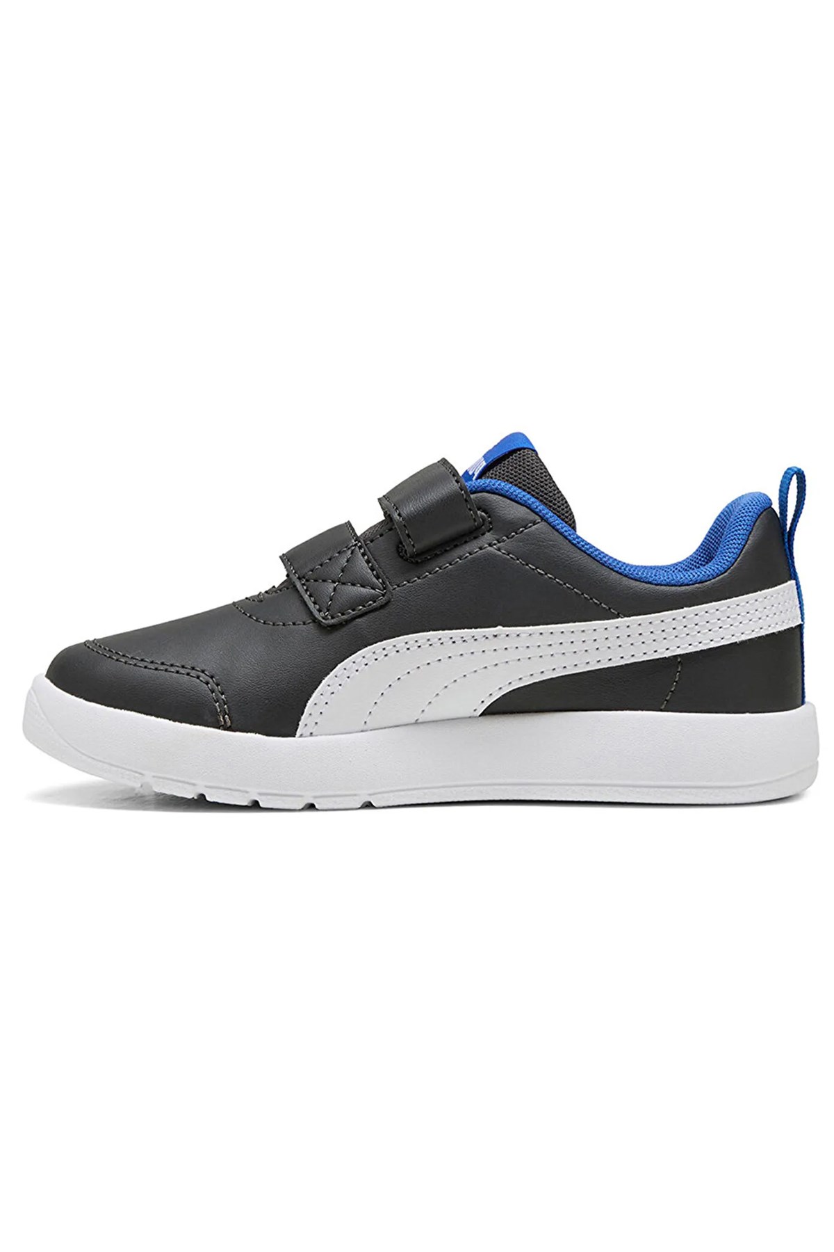 Puma Courtflex V3 V Ps Çocuk Spor Ayakkabı Gri